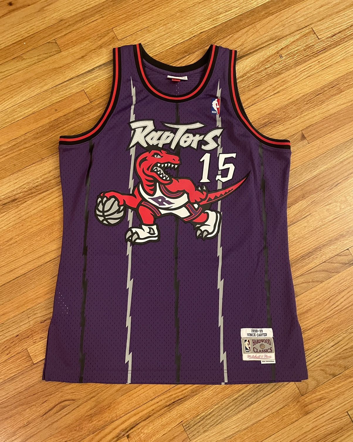 Mitchell & Ness × NBA Vince Carter Toronto Raptors Mitchell & Ness Jersey Size US L / EU 52-54 / 3 - 1 Thumbnail