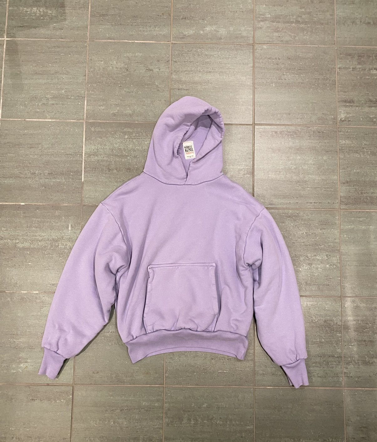 Kanye west purple hoodie outlet