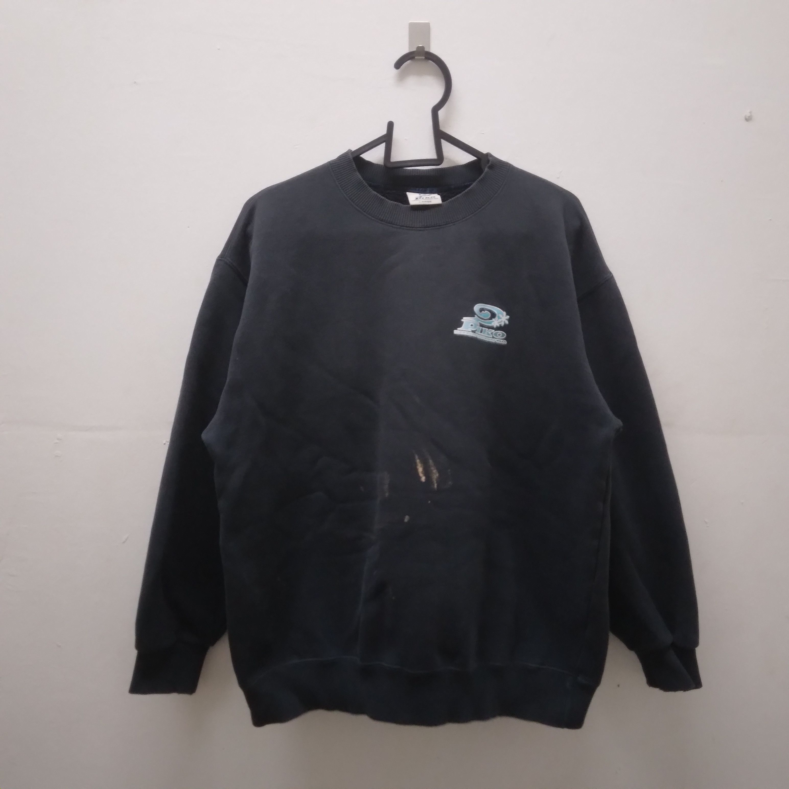 Japanese Brand × Vintage VTG Piko Hawaiian Longboard Big Logo Sweatshirt Size US M / EU 48-50 / 2 - 4 Thumbnail