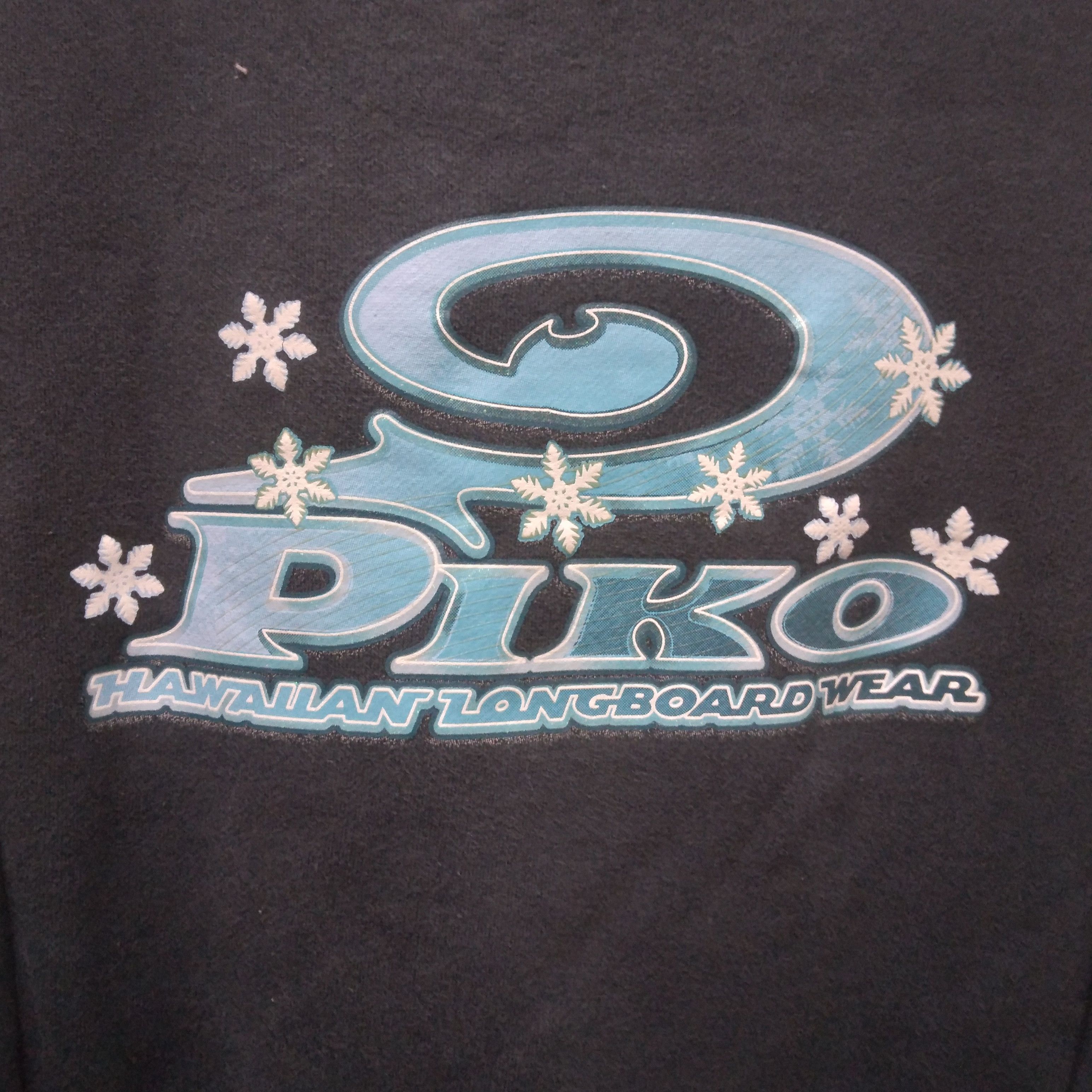 Japanese Brand × Vintage VTG Piko Hawaiian Longboard Big Logo Sweatshirt Size US M / EU 48-50 / 2 - 3 Thumbnail