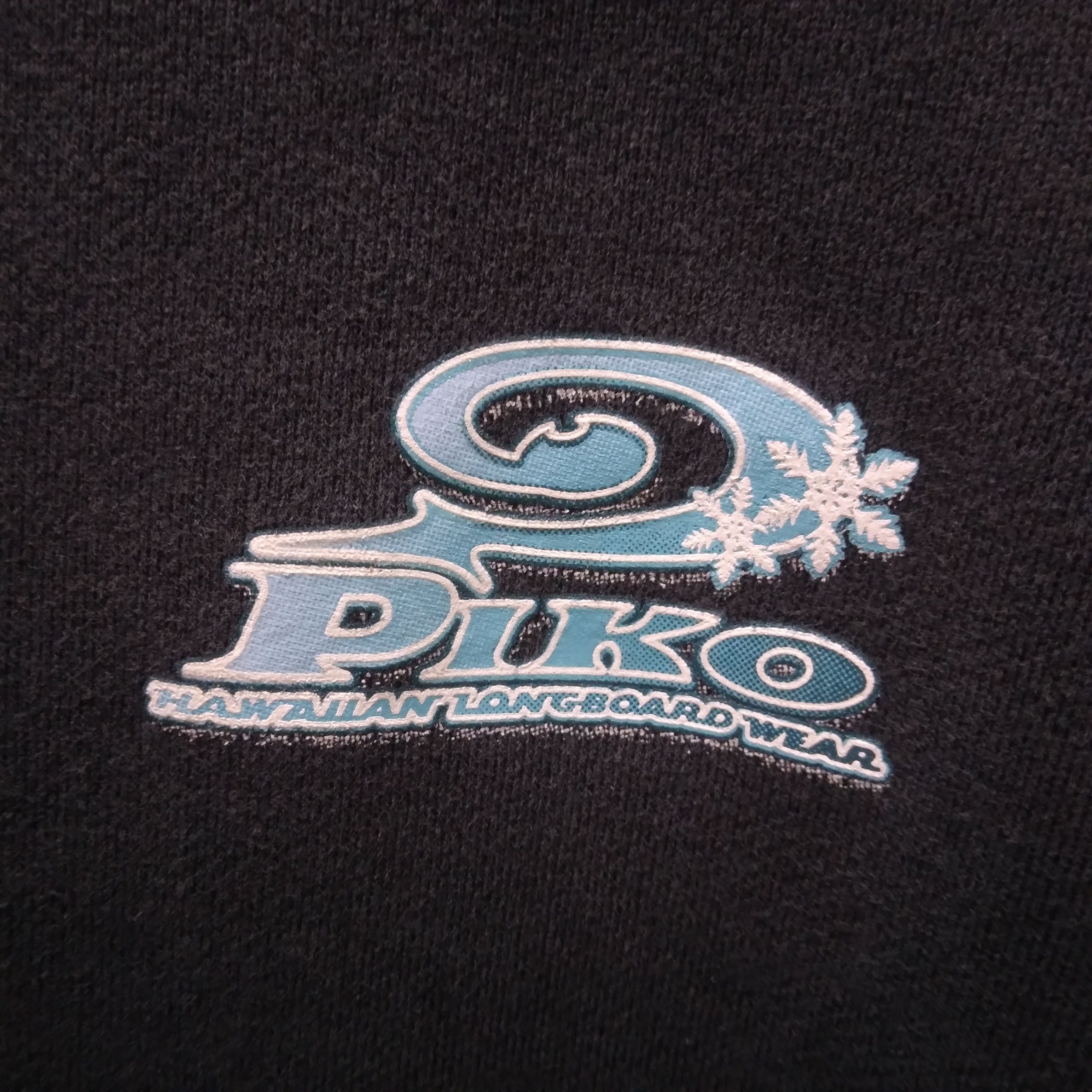 Japanese Brand × Vintage VTG Piko Hawaiian Longboard Big Logo Sweatshirt Size US M / EU 48-50 / 2 - 7 Thumbnail