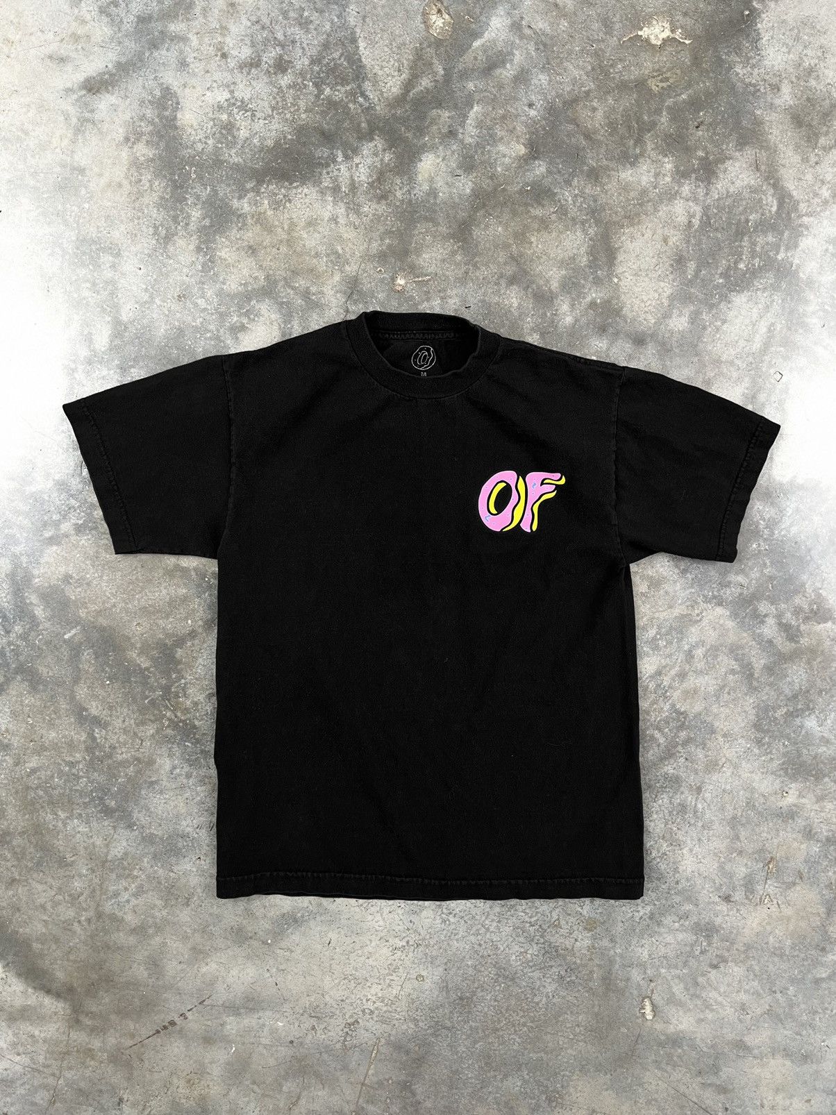 Odd Future Odd Future OG Black Donut Logo Tee Sz. Medium Size US M / EU 48-50 / 2 - 3 Thumbnail