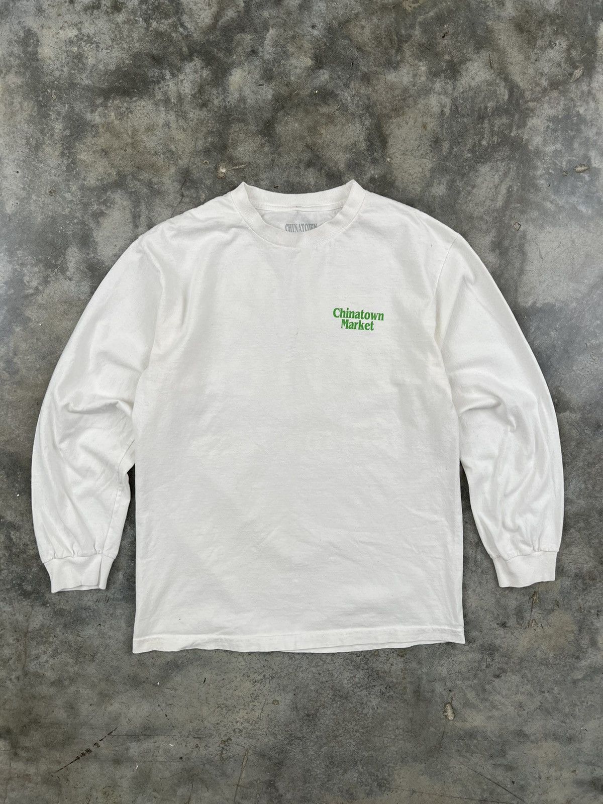 Market Chinatown Market Call My Lawyer White Logo Tee Long Sleeve Size US M / EU 48-50 / 2 - 3 Thumbnail