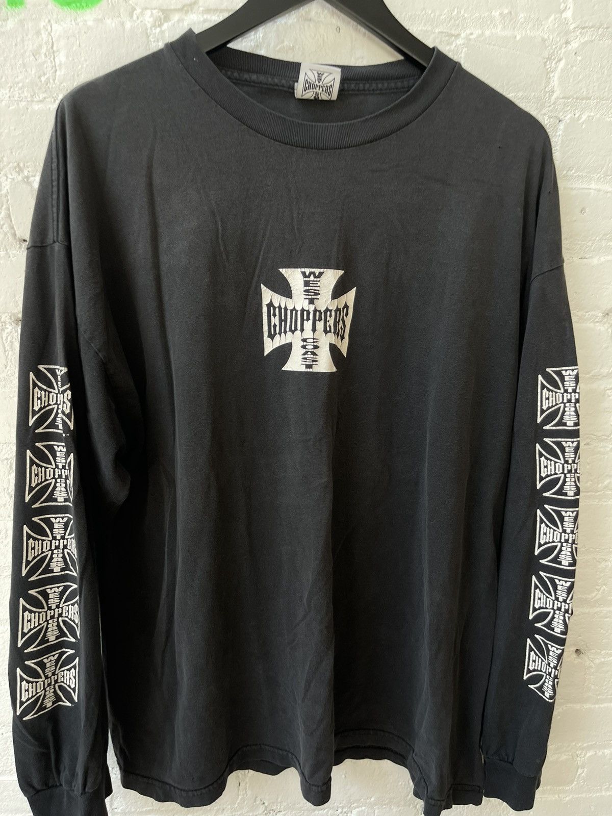 Vintage Vintage 90s THRASHED WCC West Coast Chopper Shirt