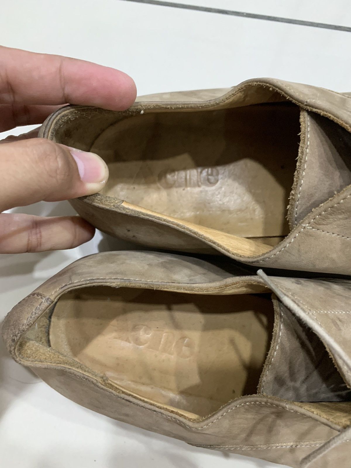 Acne Studios ACNE STUDIOS SUEDE LEATHER OXFORD SHOES Size US 8 / EU 41 - 6 Thumbnail