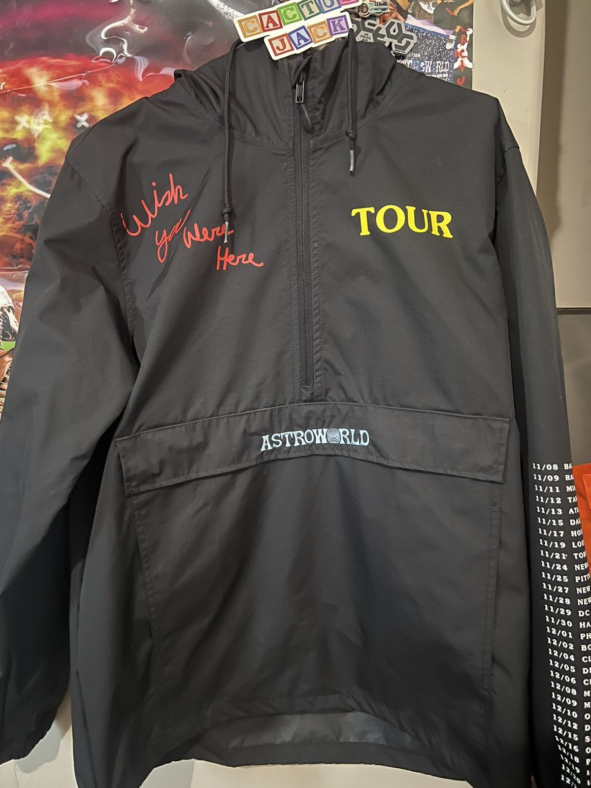 Astroworld rain jacket best sale