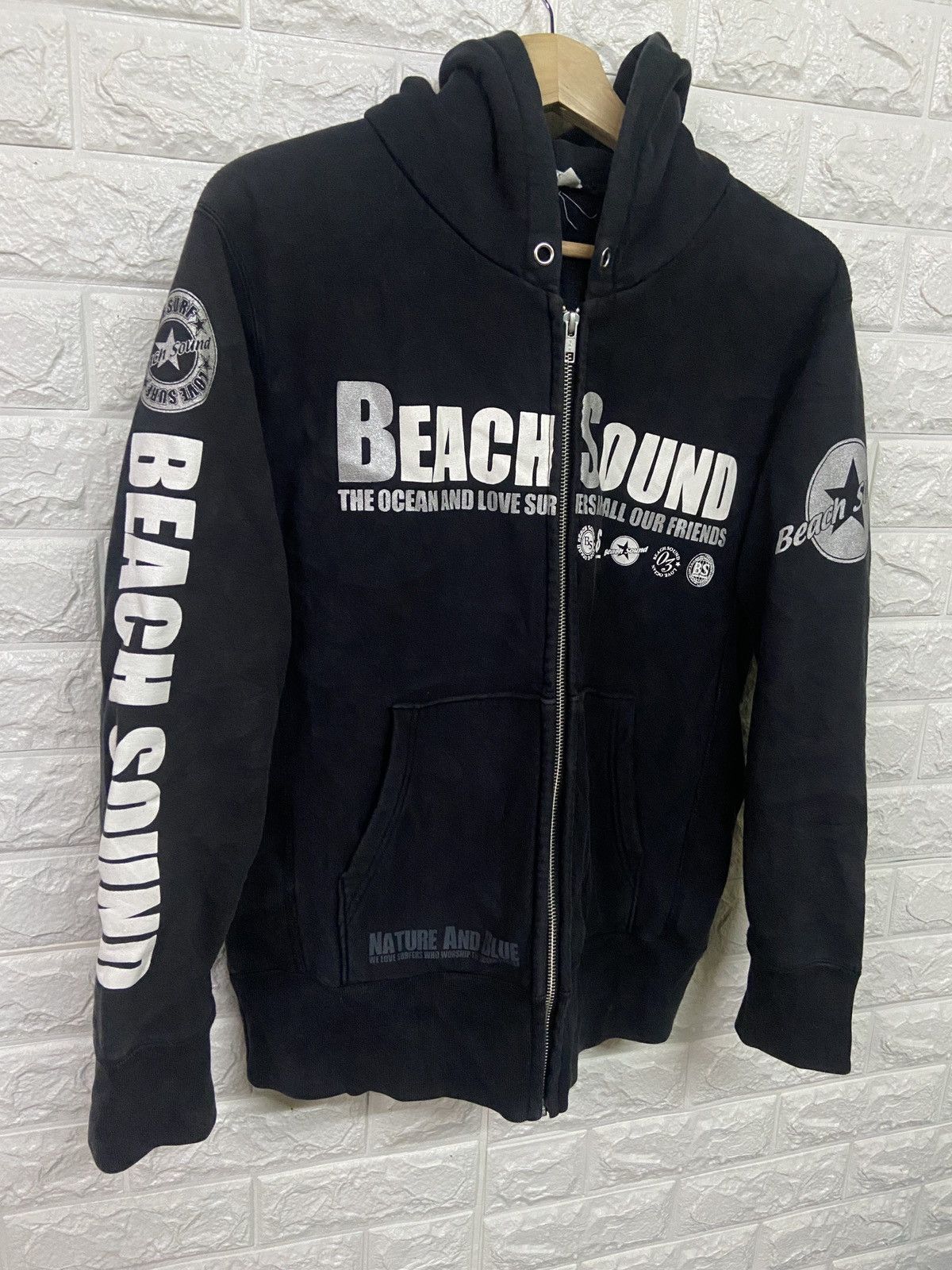 Other Beach Sound Love Surfers Zip Up Hoodie Size US S / EU 44-46 / 1 - 3 Thumbnail