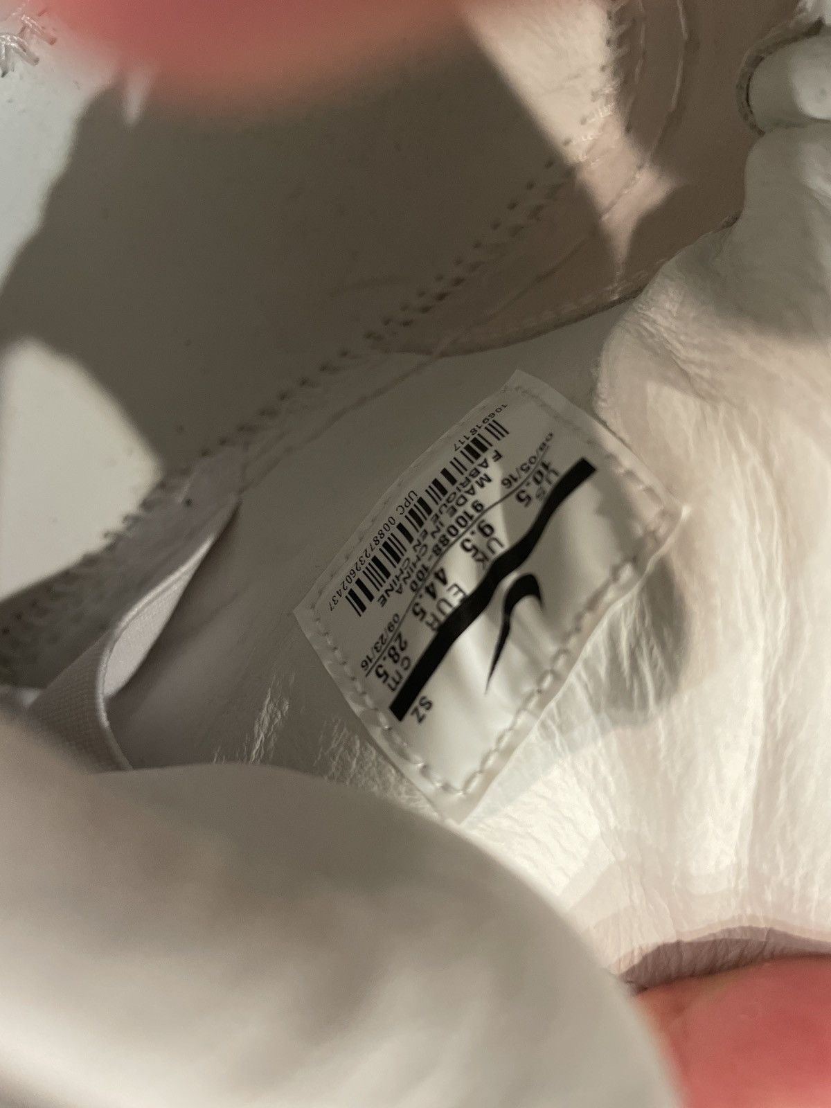 Nike RICCARDO TISCI X NIKELAB DUNK LUX CHUKKA 'WHITE RED' Size US 11 / EU 44 - 6 Thumbnail