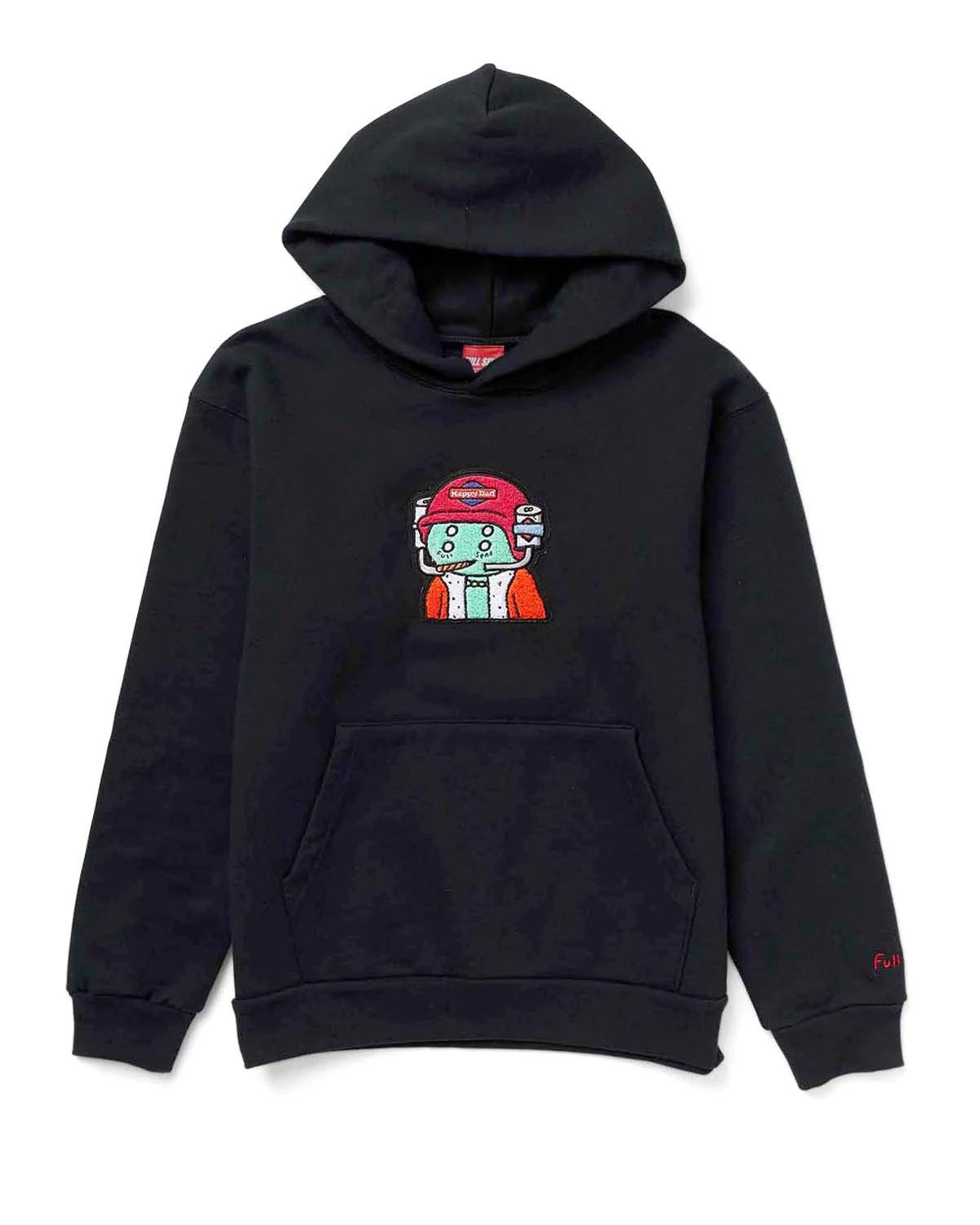 Full Send by Nelk Boys Alien Frens Chenille Patch Premium Hoodie ...
