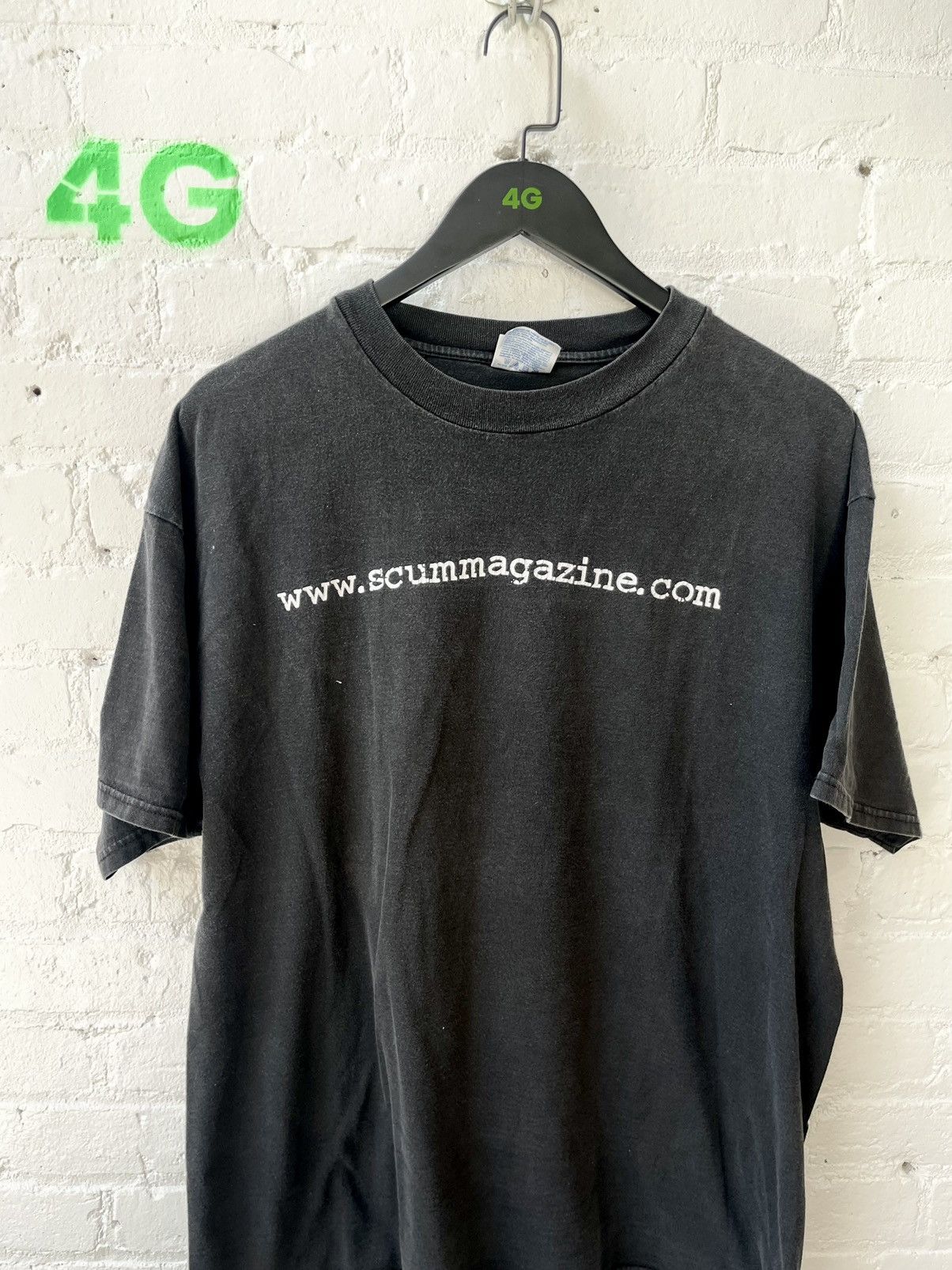 Vintage 90s SCUM MAGAZINE Skater Shirt 4Gseller