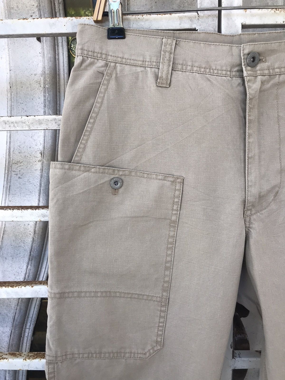 ADAM ET ROPE × Designer × Japanese Brand adam et Rope Japan Designer Dope Round Pockets Gardener Pant Size US 32 / EU 48 - 2 Thumbnail