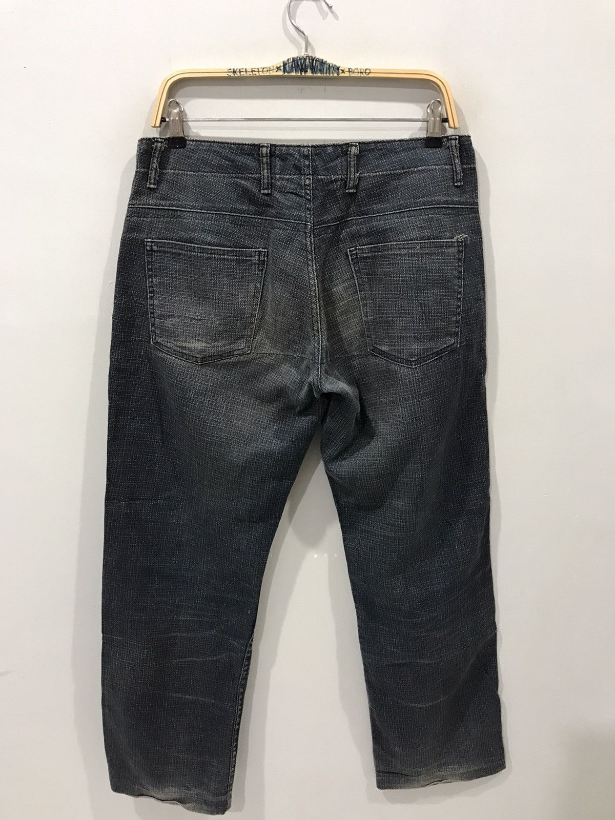 Japanese Brand × Johnbull JOHNBULL Japan Indigo Hard Linen Pant Size US 32 / EU 48 - 9 Thumbnail