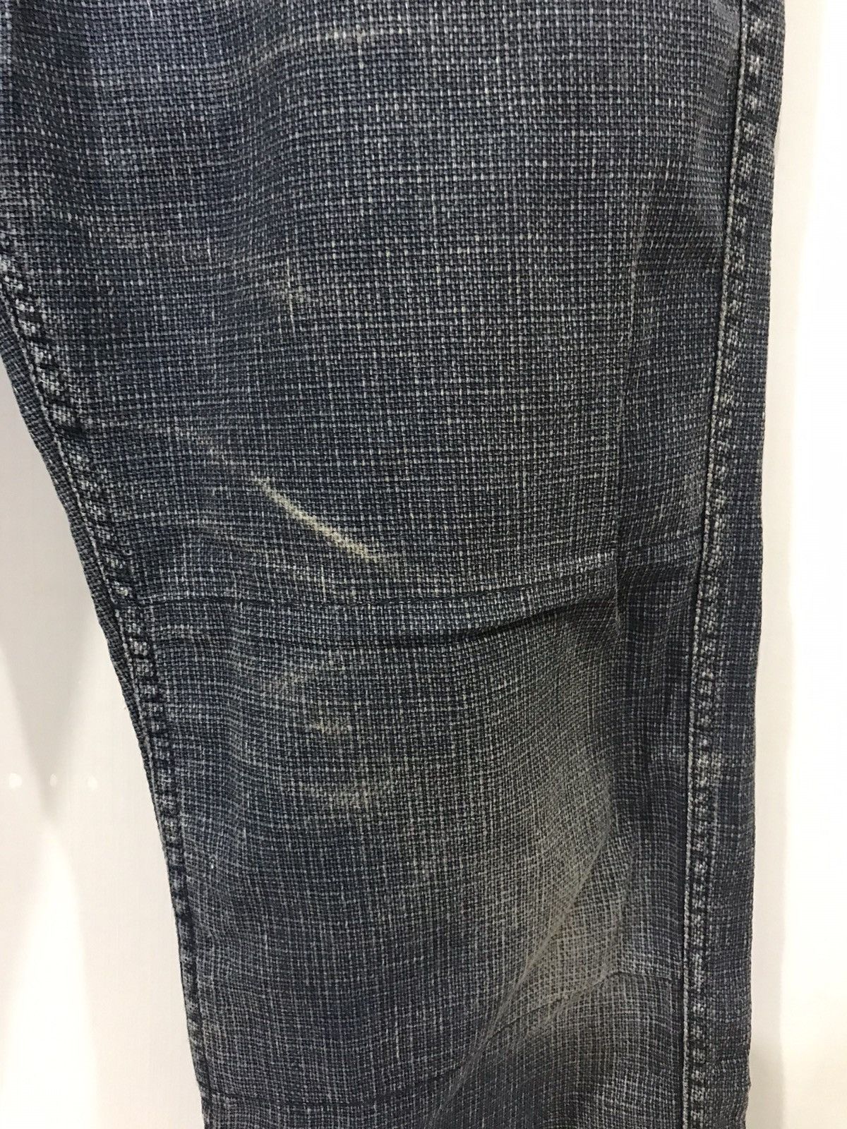Japanese Brand × Johnbull JOHNBULL Japan Indigo Hard Linen Pant Size US 32 / EU 48 - 4 Thumbnail