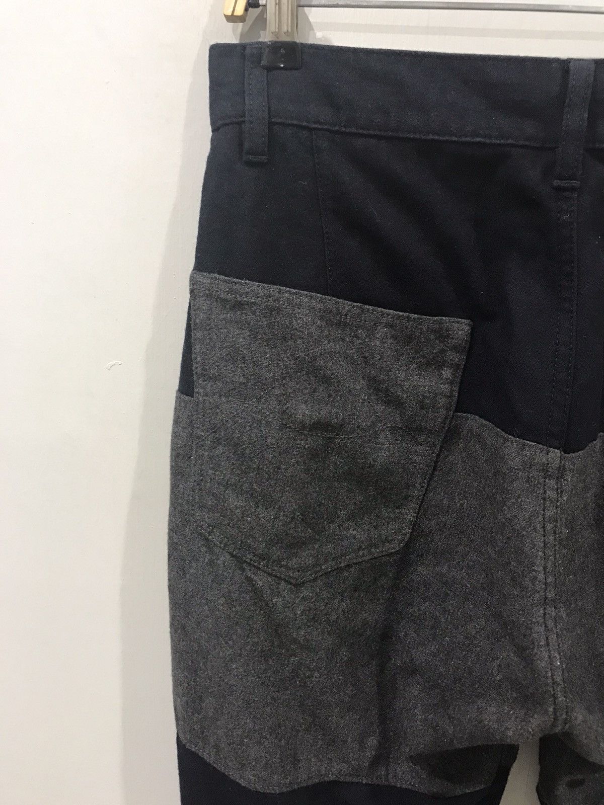 Japanese Brand × Journal Standard Rare Designer VULTURE 2 Tones 3 Fabric Pant Size US 30 / EU 46 - 11 Thumbnail