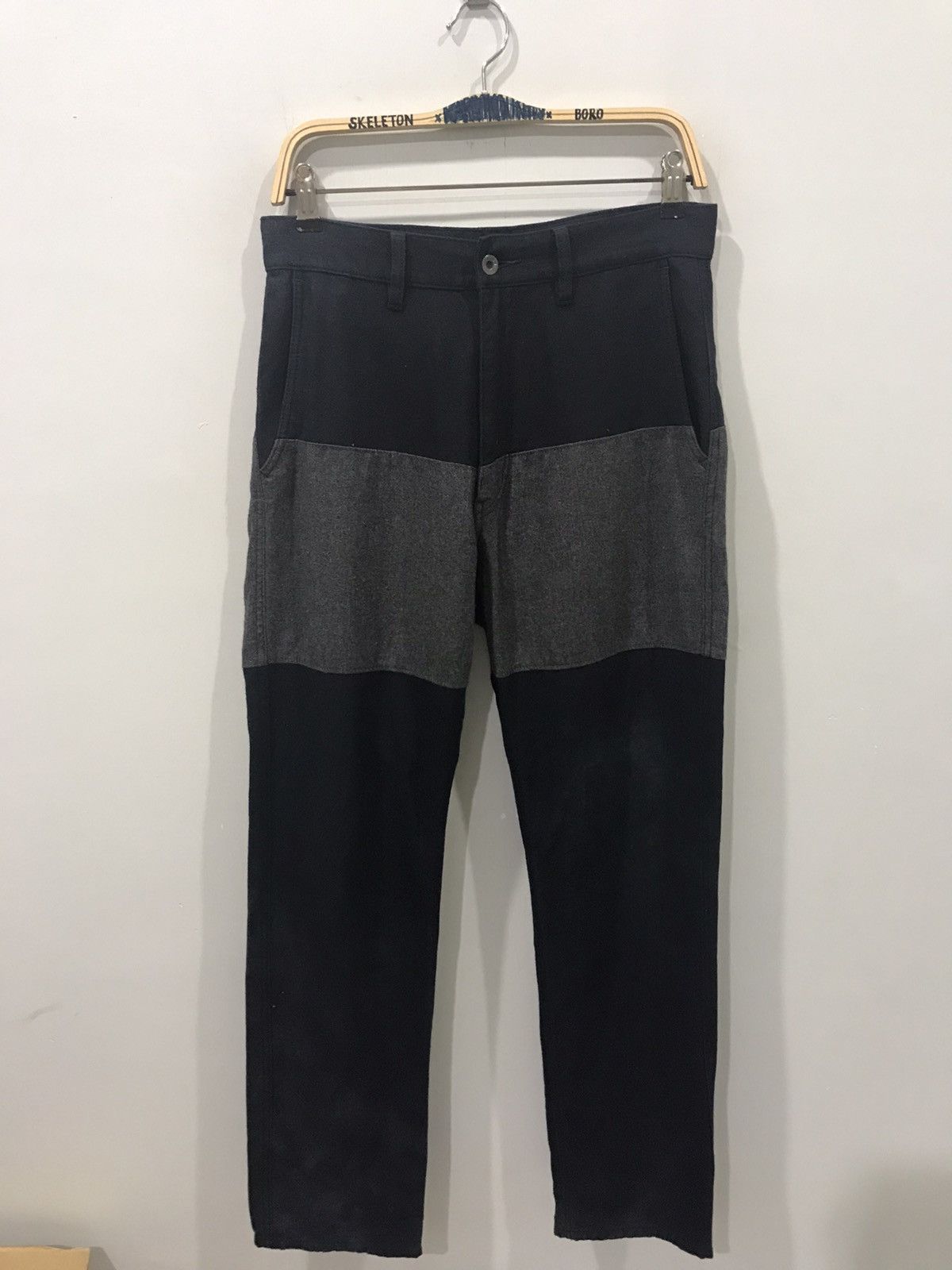 Japanese Brand × Journal Standard Rare Designer VULTURE 2 Tones 3 Fabric Pant Size US 30 / EU 46 - 1 Thumbnail