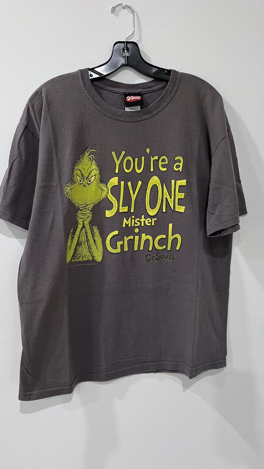 DC Comics × Disney × Vintage 2007 Dr. Seuss "You're a Sly One Mr Grinch" Size Large Size US L / EU 52-54 / 3 - 1 Thumbnail