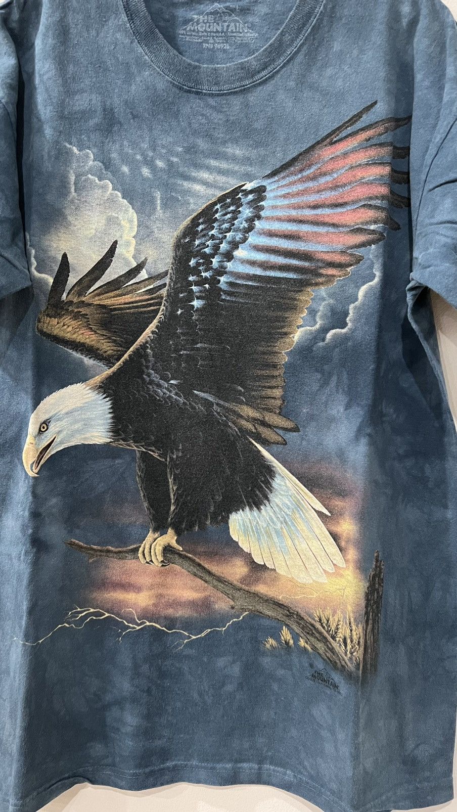 The Mountain 2006 The Mountain Eagle Tie Dye TShirt Size Large Size US L / EU 52-54 / 3 - 4 Thumbnail