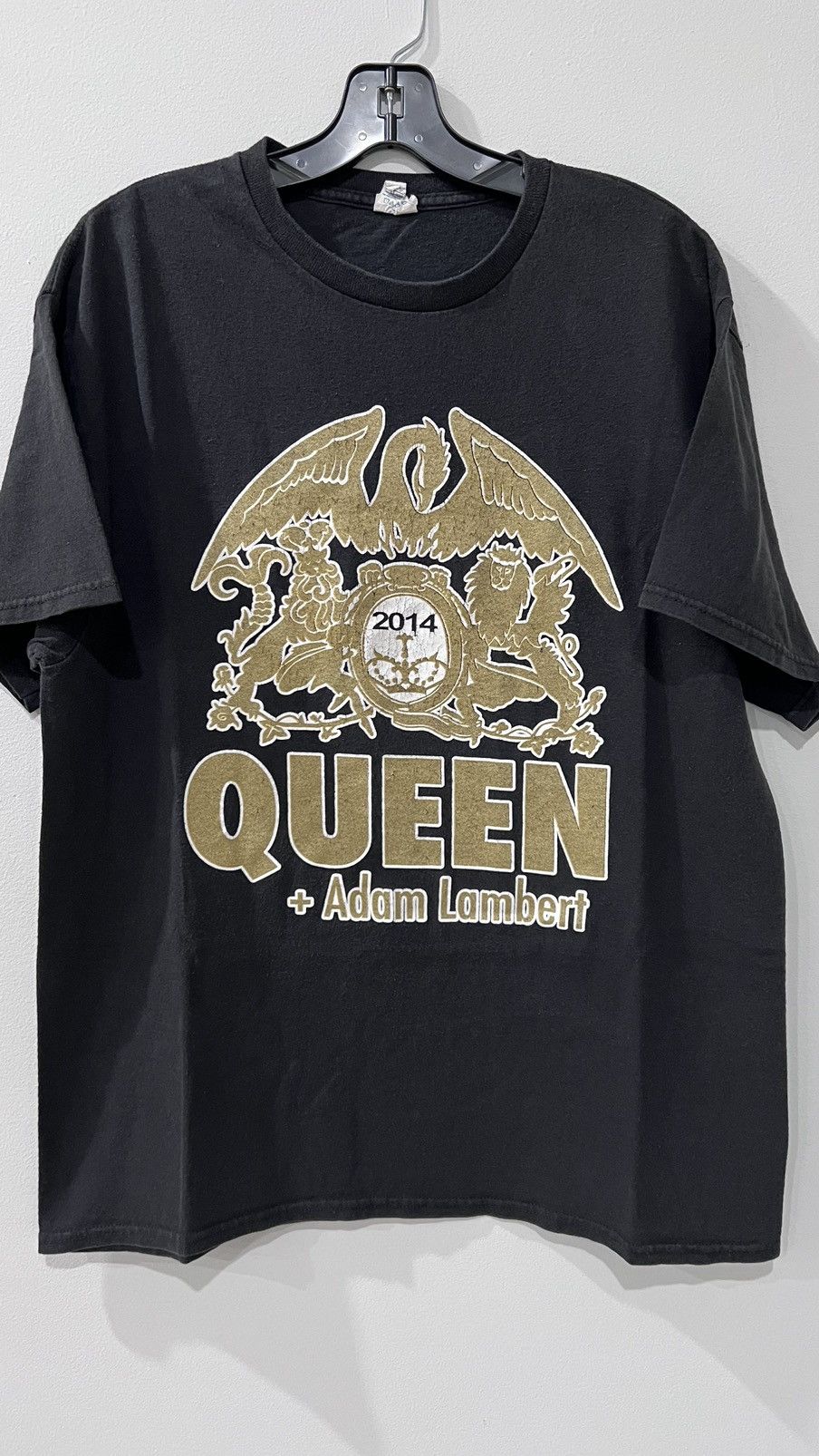 Band Tees × Vintage 2014 Queen + Adam Lambert Live in Concert Tee Size US L / EU 52-54 / 3 - 1 Thumbnail