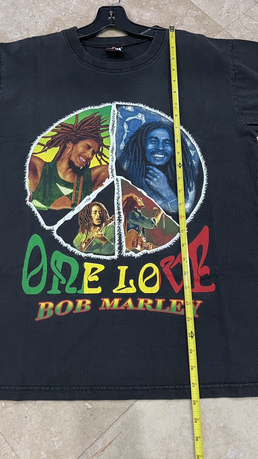 Bob Marley Bob Marley “One Love” Double Sided Tee Size Large Size US L / EU 52-54 / 3 - 6 Thumbnail