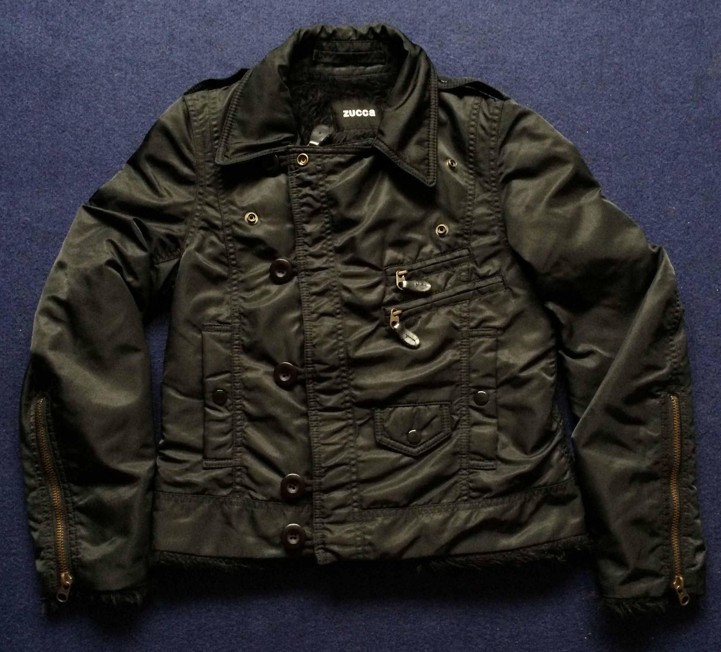 CABANE de ZUCCa Vtg Zucca Mods Indie Women Punk Jacket Sweater Size S / US 4 / IT 40 - 3 Thumbnail
