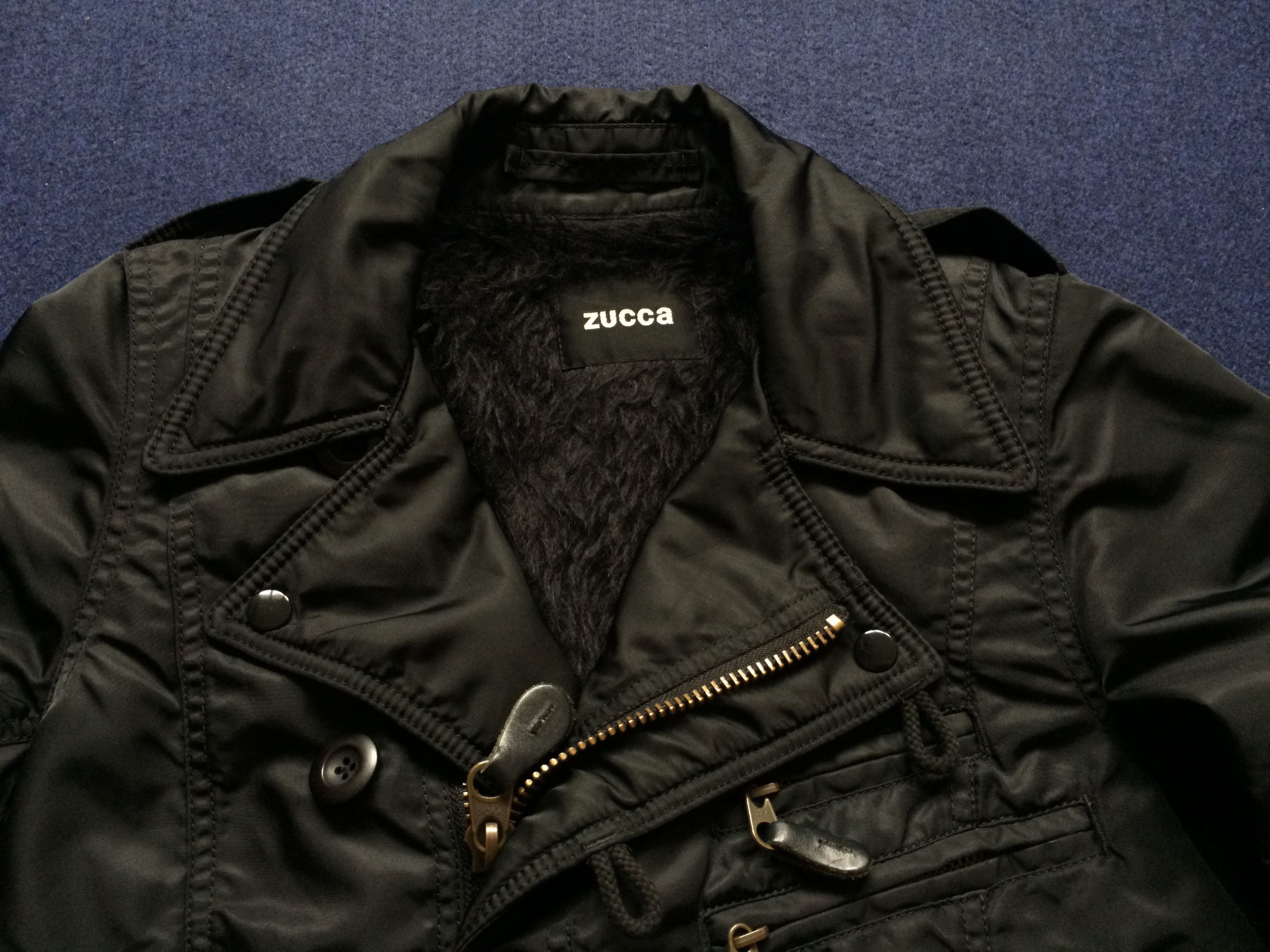 CABANE de ZUCCa Vtg Zucca Mods Indie Women Punk Jacket Sweater Size S / US 4 / IT 40 - 2 Thumbnail