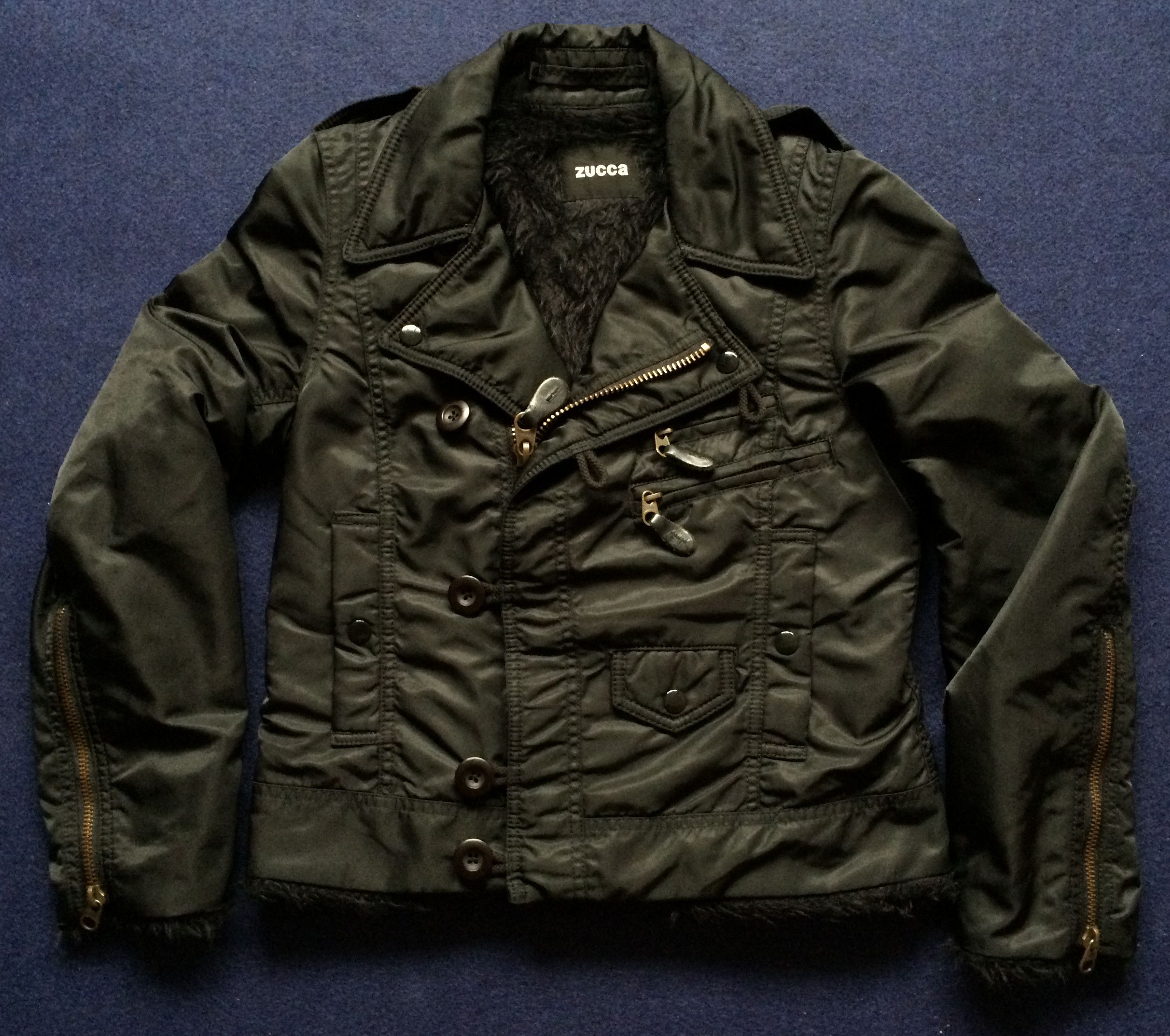 CABANE de ZUCCa Vtg Zucca Mods Indie Women Punk Jacket Sweater Size S / US 4 / IT 40 - 1 Thumbnail