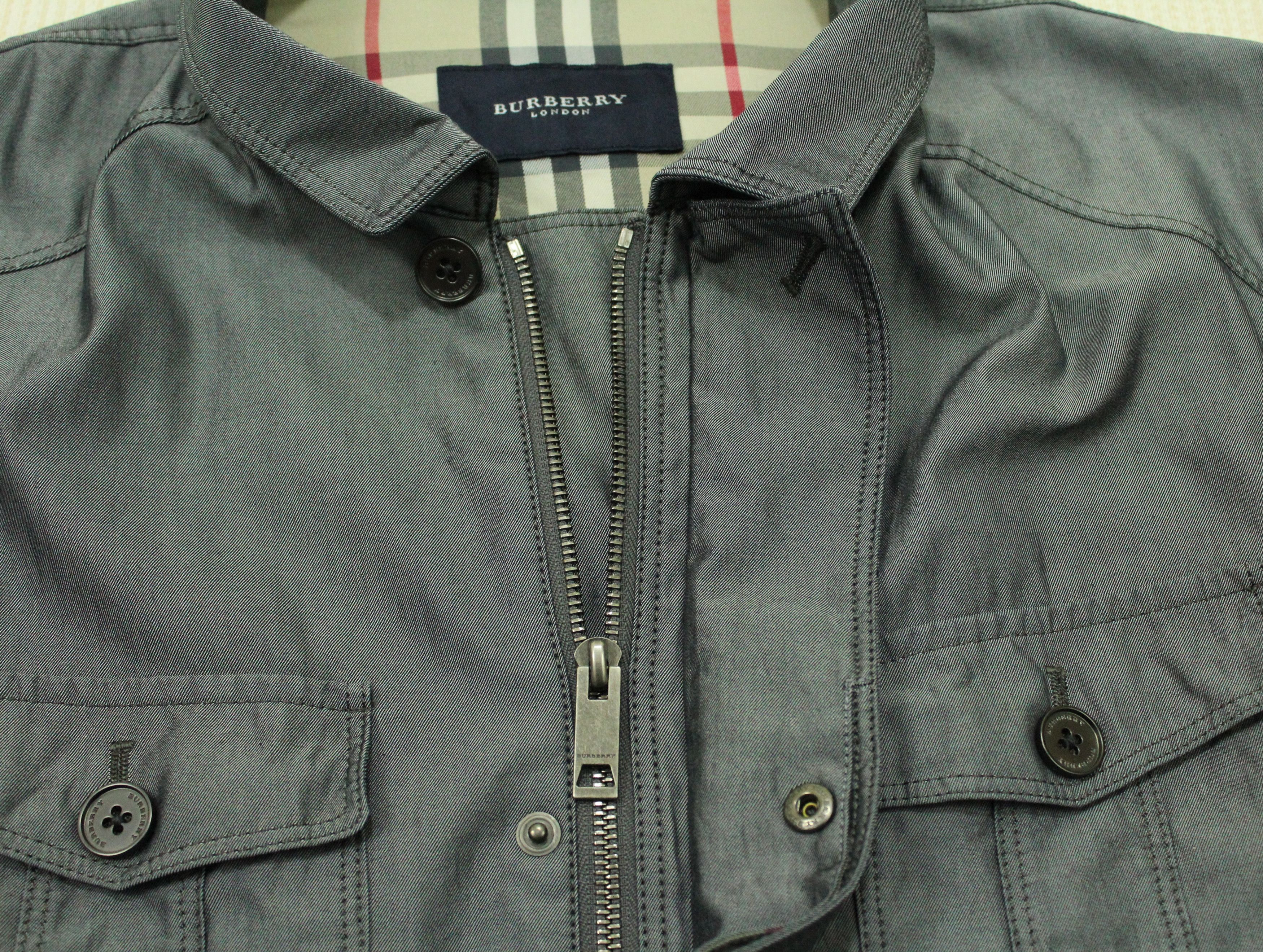 Burberry × Japanese Brand BURBERRY London Jacket Button Ups Size US L / EU 52-54 / 3 - 10 Thumbnail