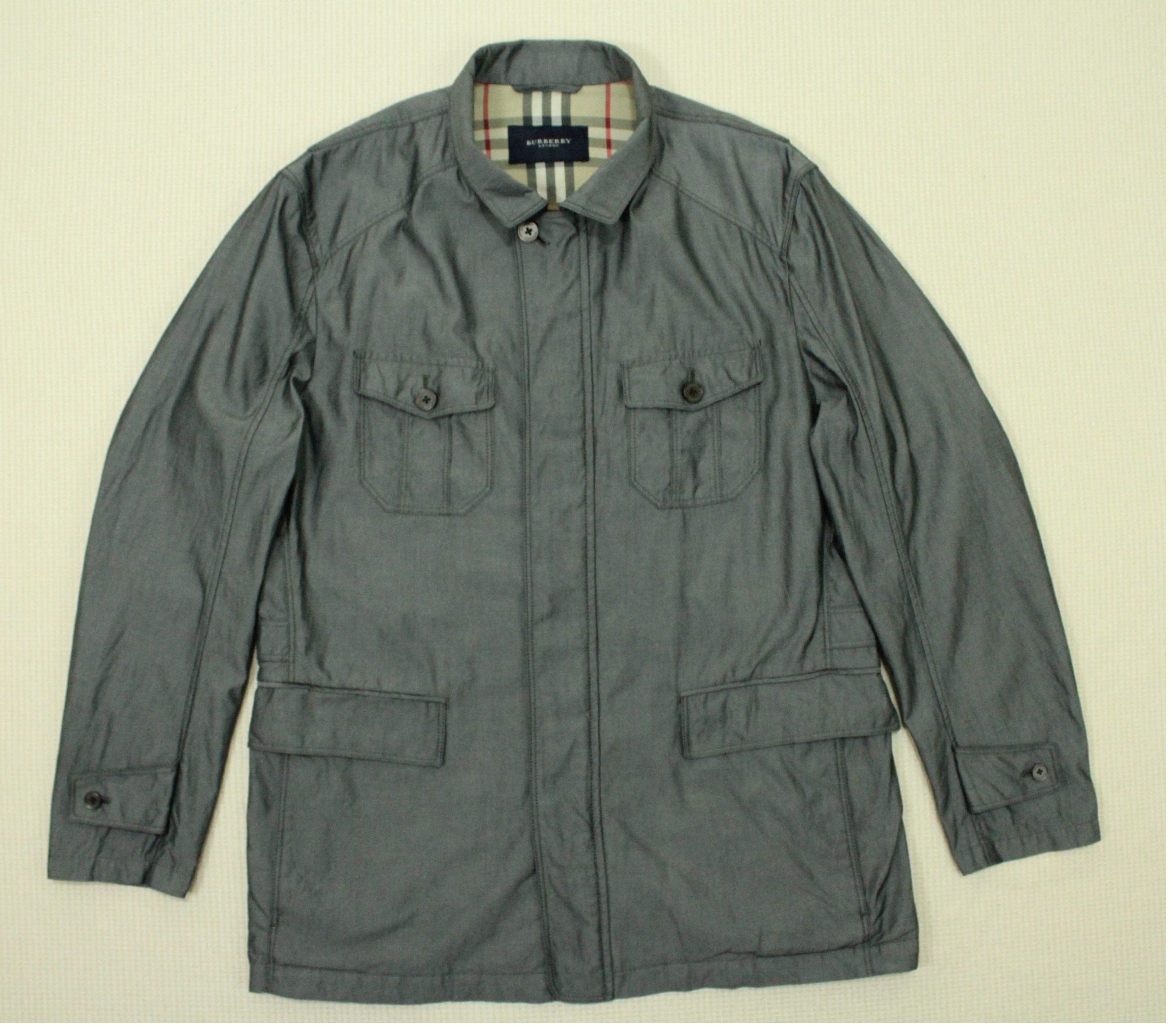 Burberry × Japanese Brand BURBERRY London Jacket Button Ups Size US L / EU 52-54 / 3 - 6 Thumbnail