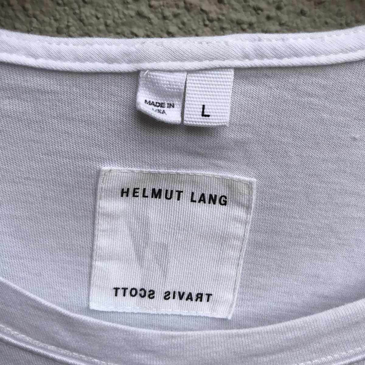 Helmut Lang × Travis Scott TRAVIS SCOTT x Helmut Lang limited collection tee Size US L / EU 52-54 / 3 - 4 Thumbnail