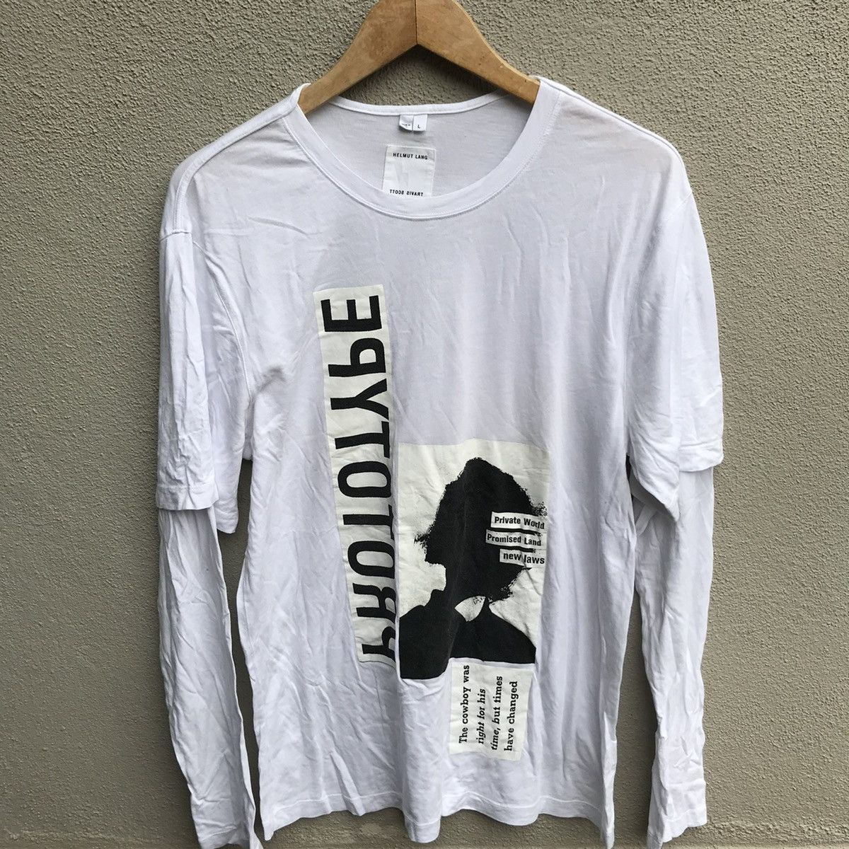 Helmut Lang × Travis Scott TRAVIS SCOTT x Helmut Lang limited collection tee Size US L / EU 52-54 / 3 - 2 Thumbnail