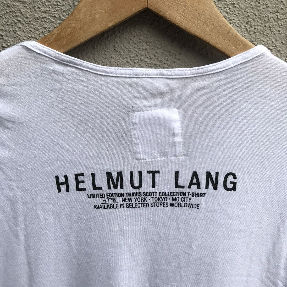 Helmut Lang × Travis Scott TRAVIS SCOTT x Helmut Lang limited collection tee Size US L / EU 52-54 / 3 - 3 Thumbnail