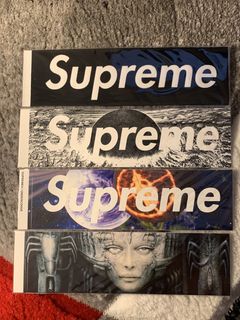 Supreme playboy box logo sticker set rare