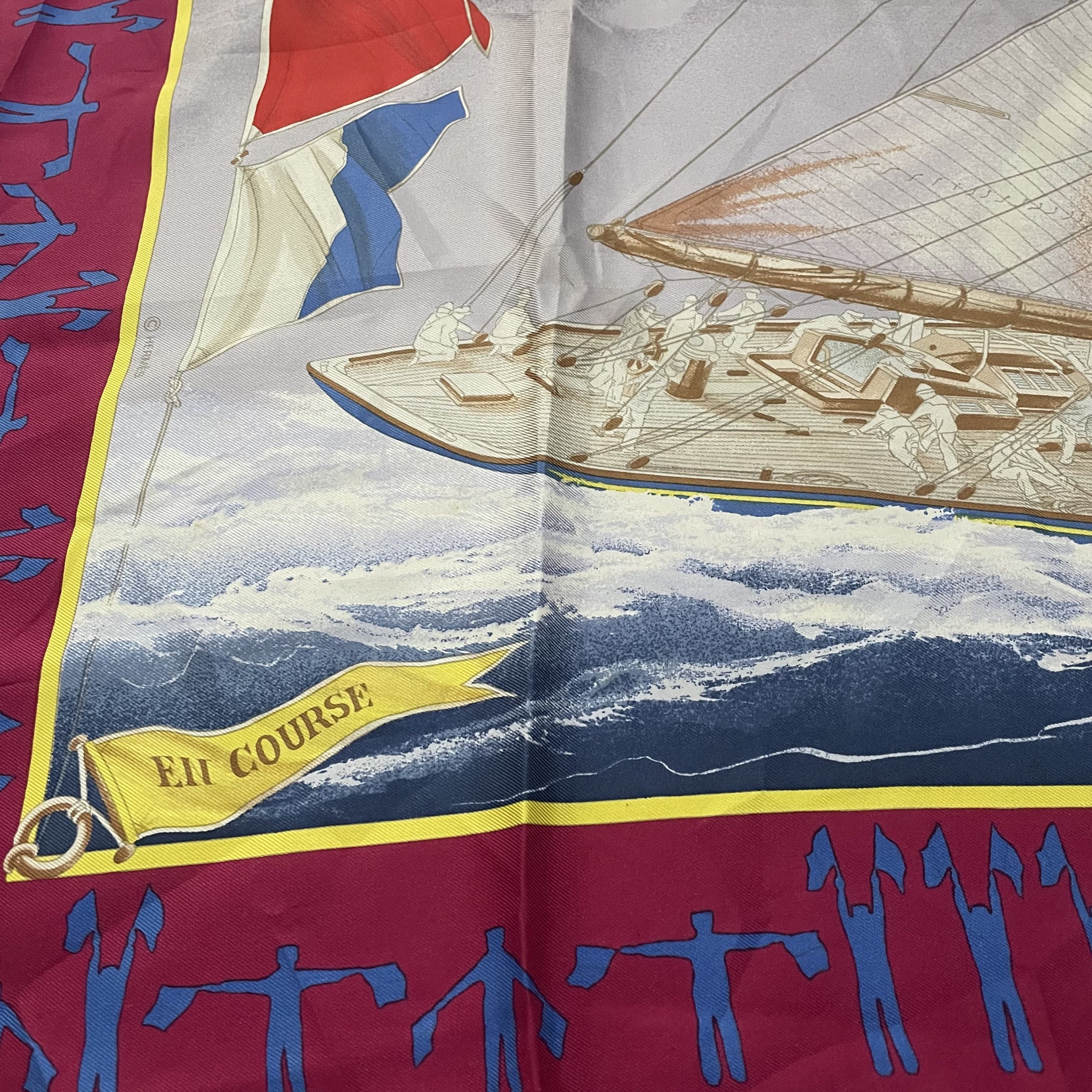 Hermes Hermes Neiman Marcus En Course Scarf Size ONE SIZE - 3 Thumbnail