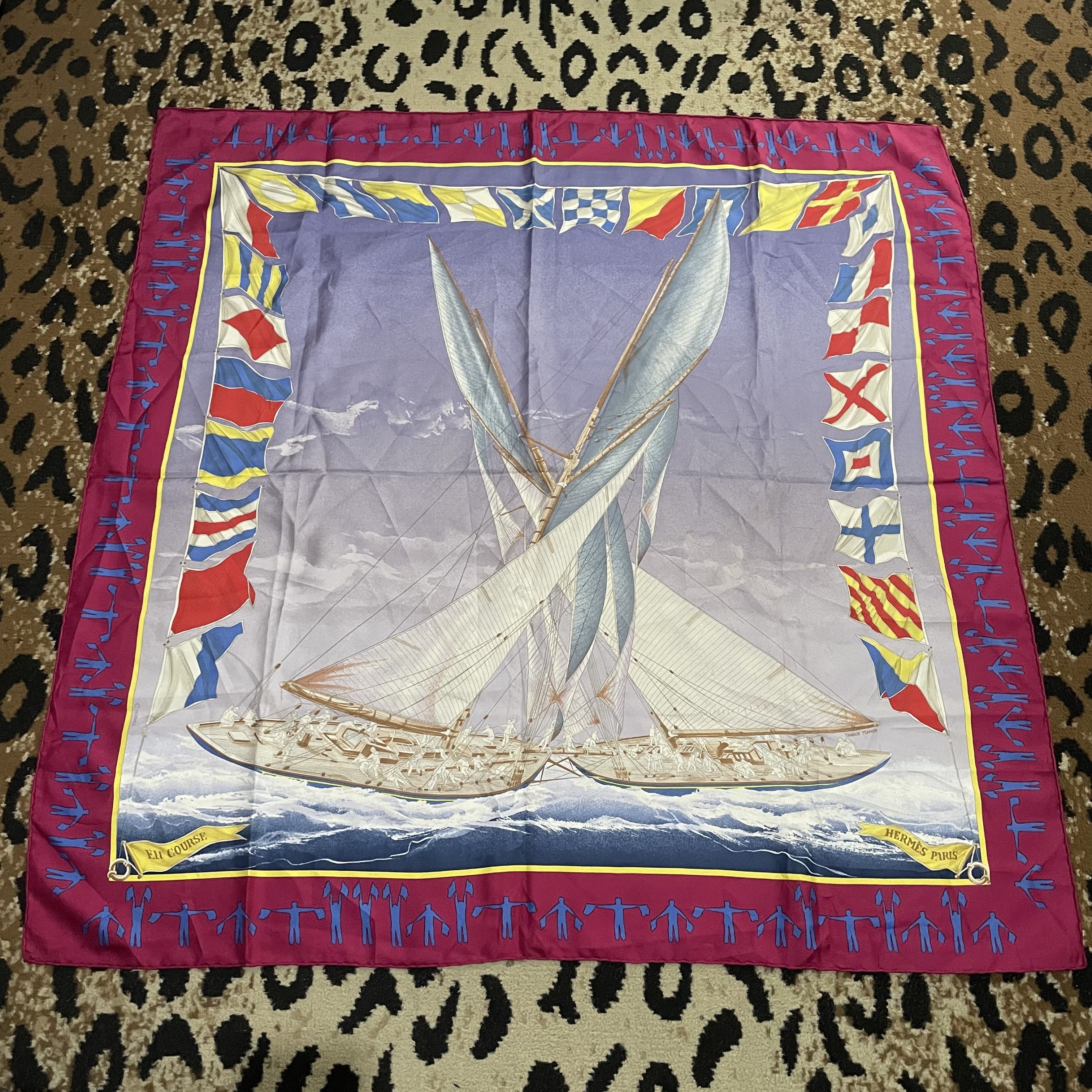 Hermes Hermes Neiman Marcus En Course Scarf Size ONE SIZE - 1 Thumbnail