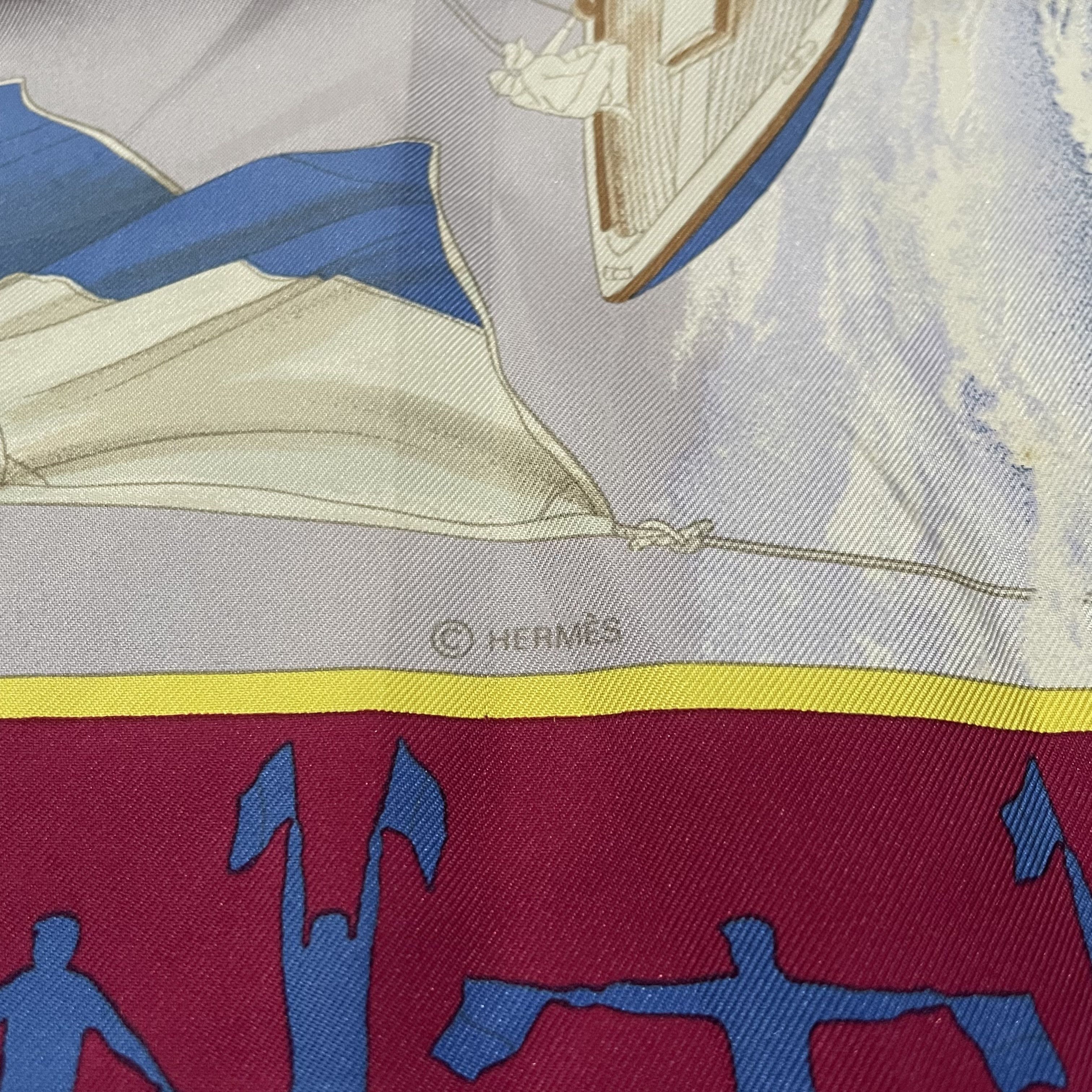 Hermes Hermes Neiman Marcus En Course Scarf Size ONE SIZE - 6 Thumbnail
