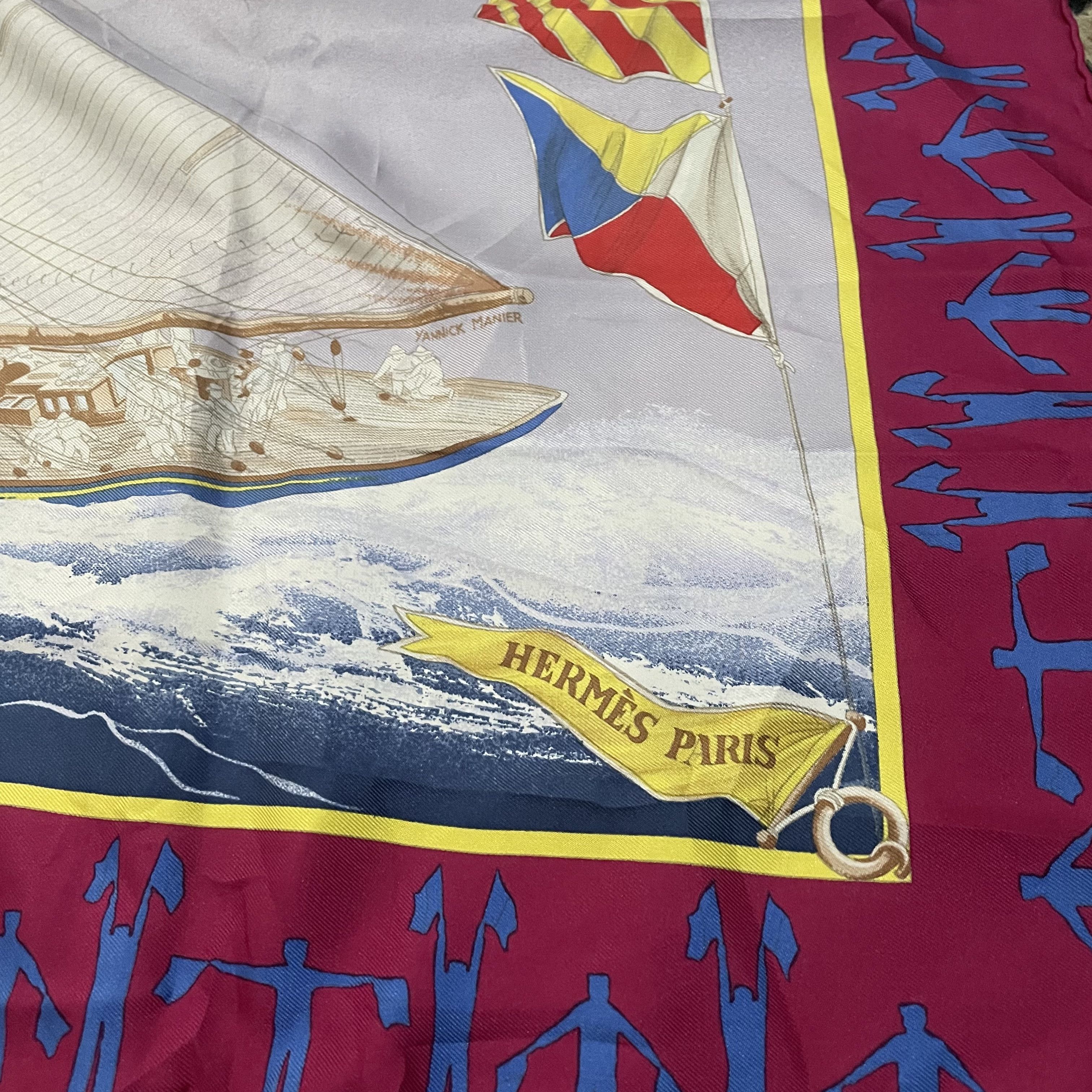Hermes Hermes Neiman Marcus En Course Scarf Size ONE SIZE - 4 Thumbnail