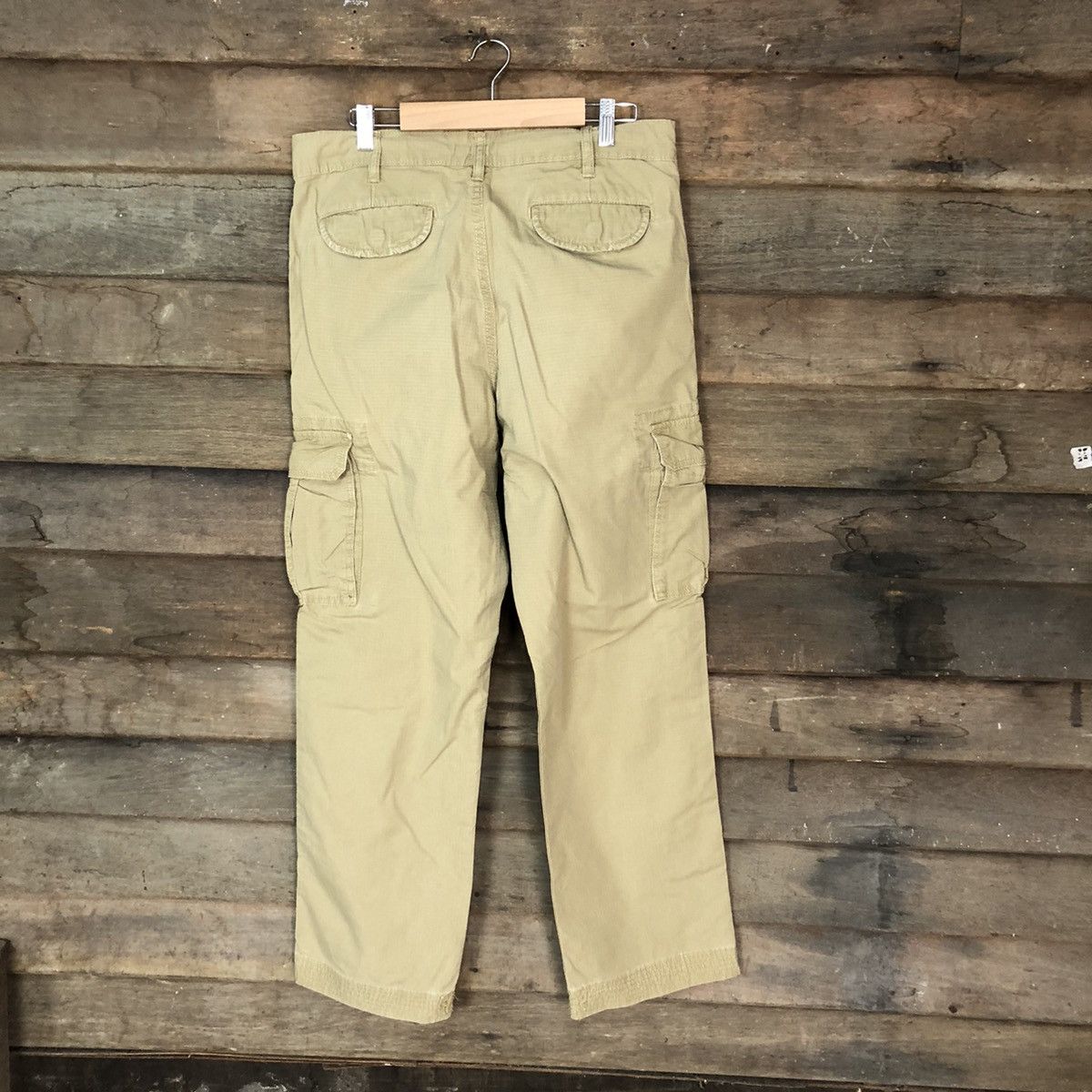 Japanese Brand Gap Brown utility multipocket tactical Cargo Pants #4467 Size US 33 - 11 Thumbnail