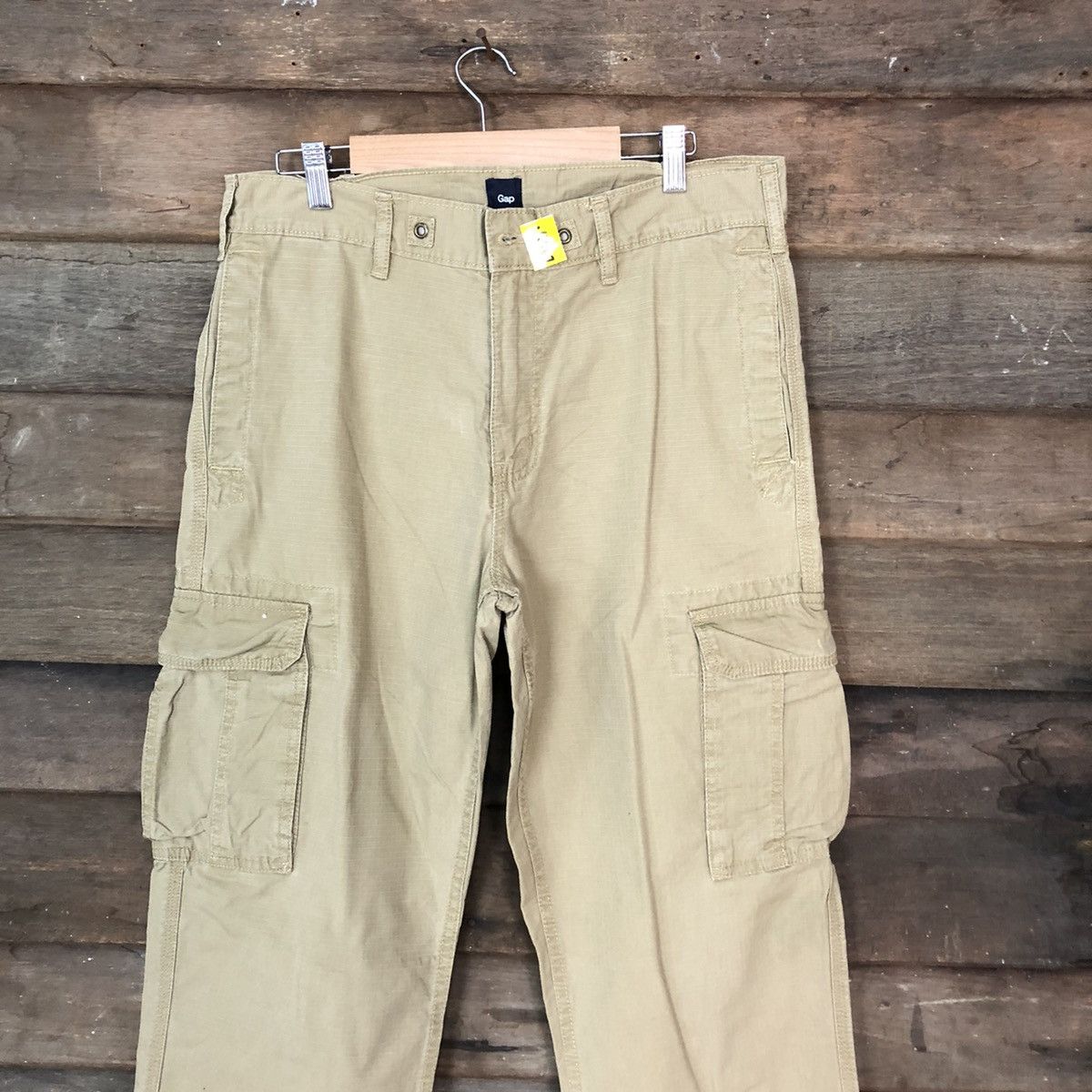 Japanese Brand Gap Brown utility multipocket tactical Cargo Pants #4467 Size US 33 - 2 Thumbnail