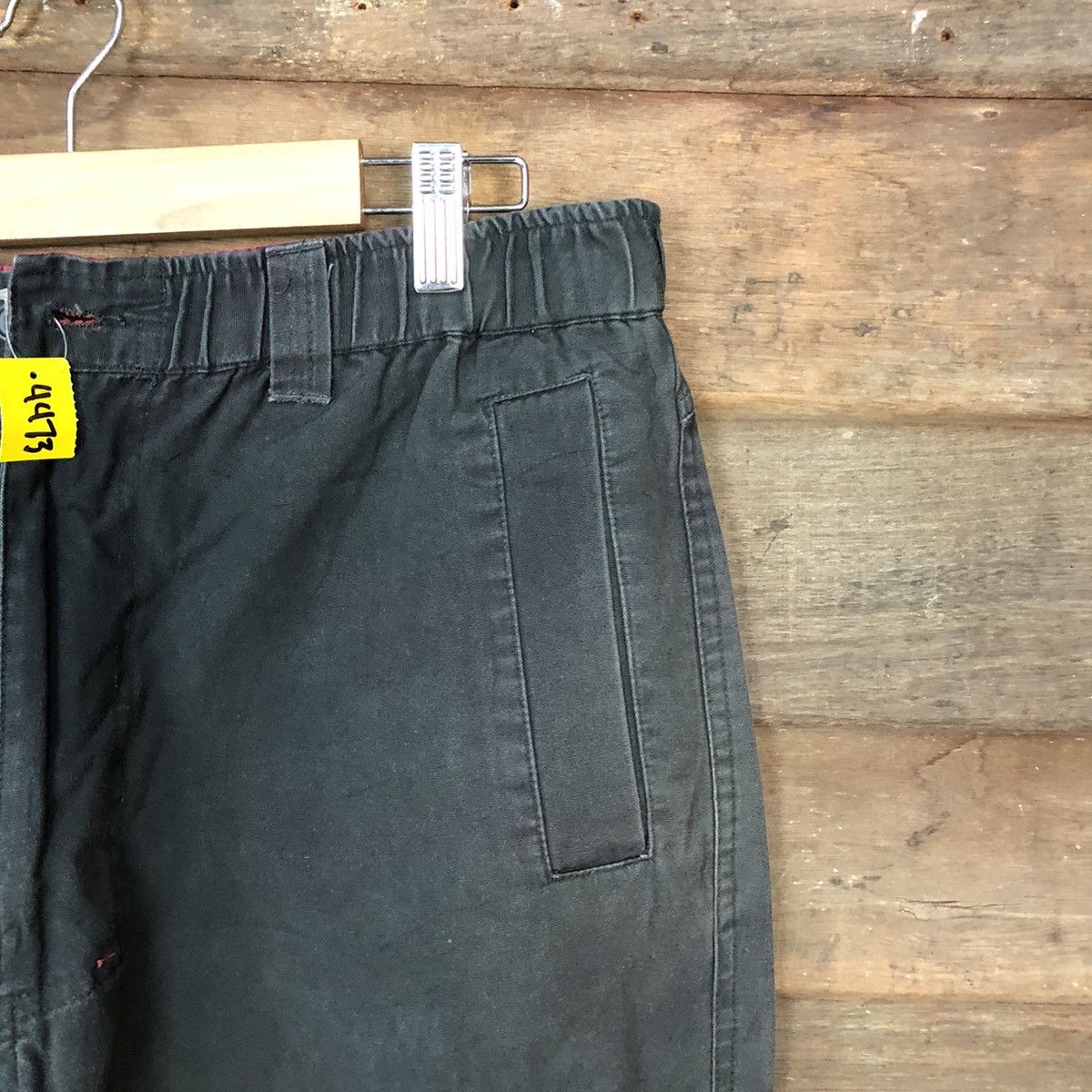 Japanese Brand × Vintage B.C Factory multi pocket utility Black Cargo Pants #4473 Size US 31 - 5 Thumbnail