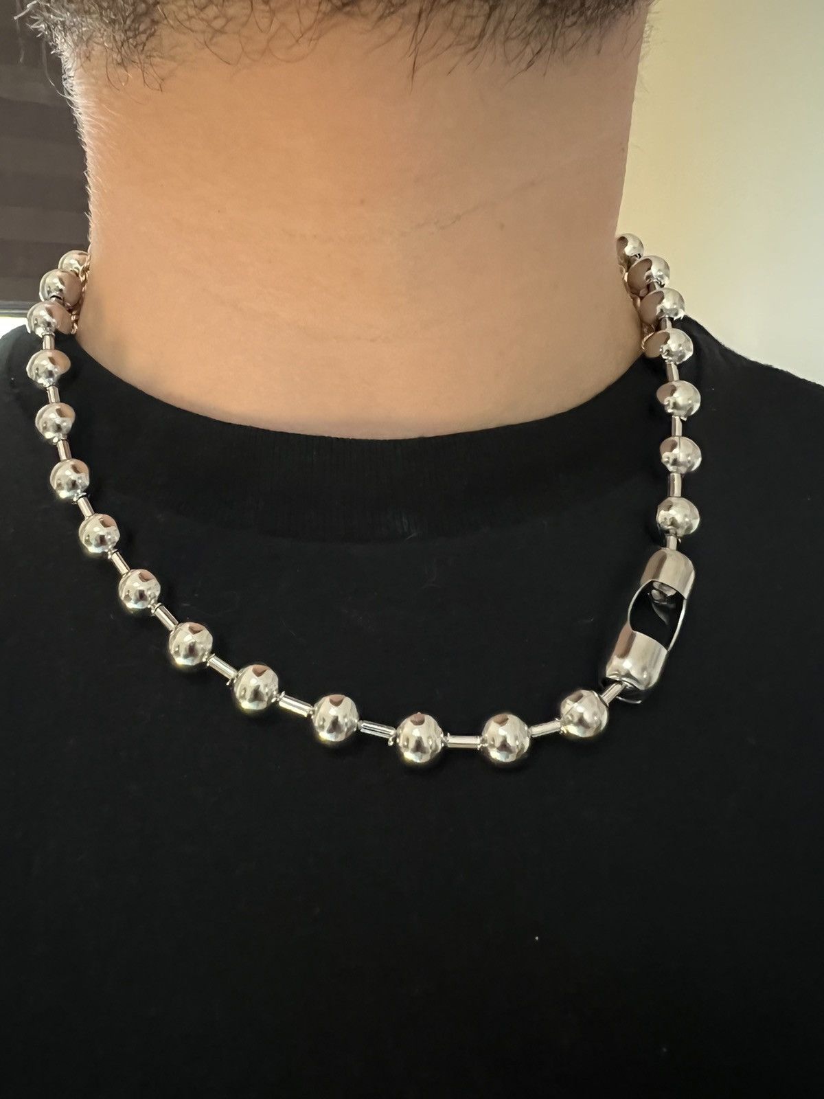 Jewelry 10mm Ball Chain necklace Size ONE SIZE - 2 Thumbnail