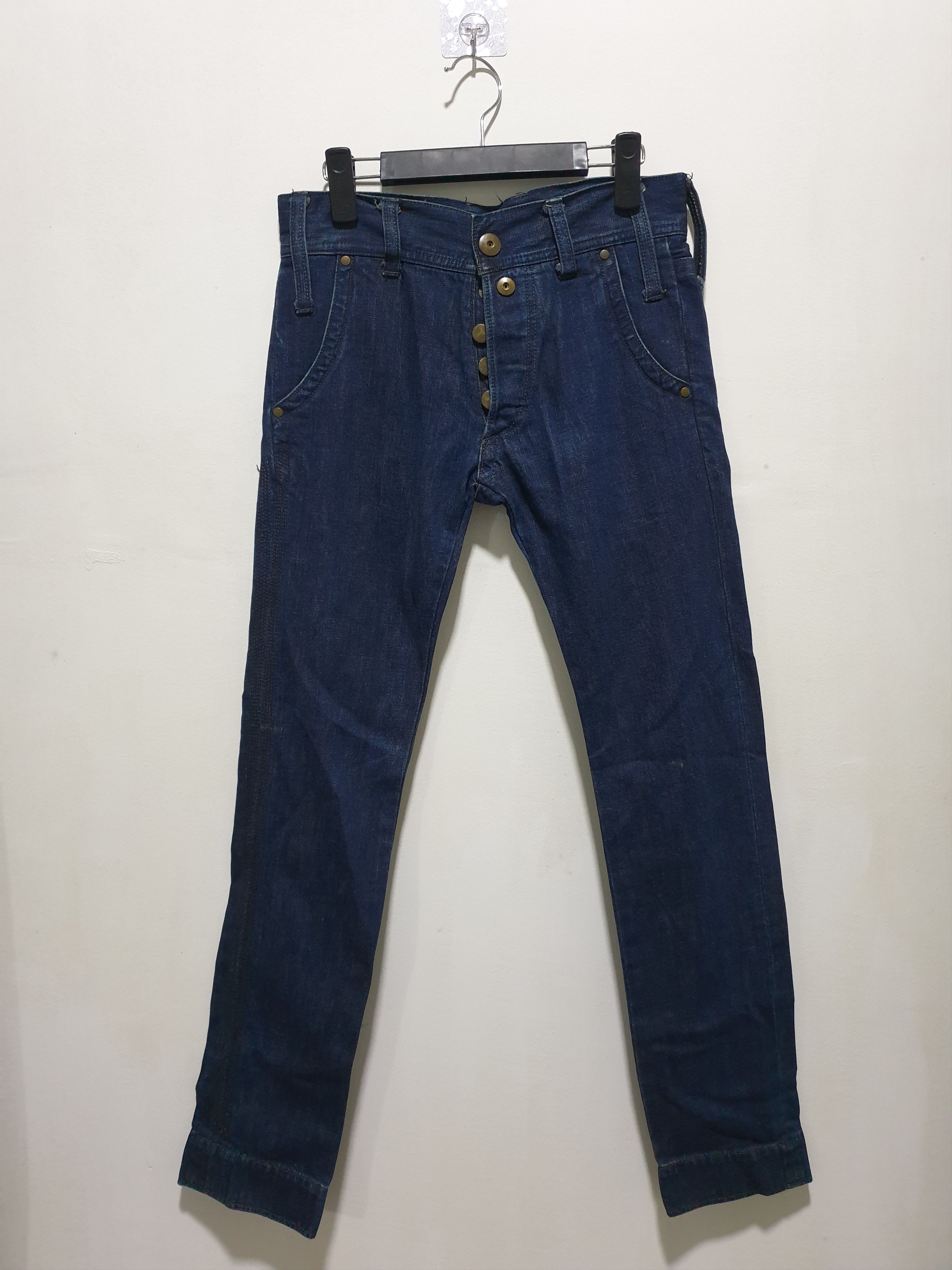 Japanese Brand 💥3 Japanese brand blue colour Denim Pant Size US 29 - 1 Thumbnail