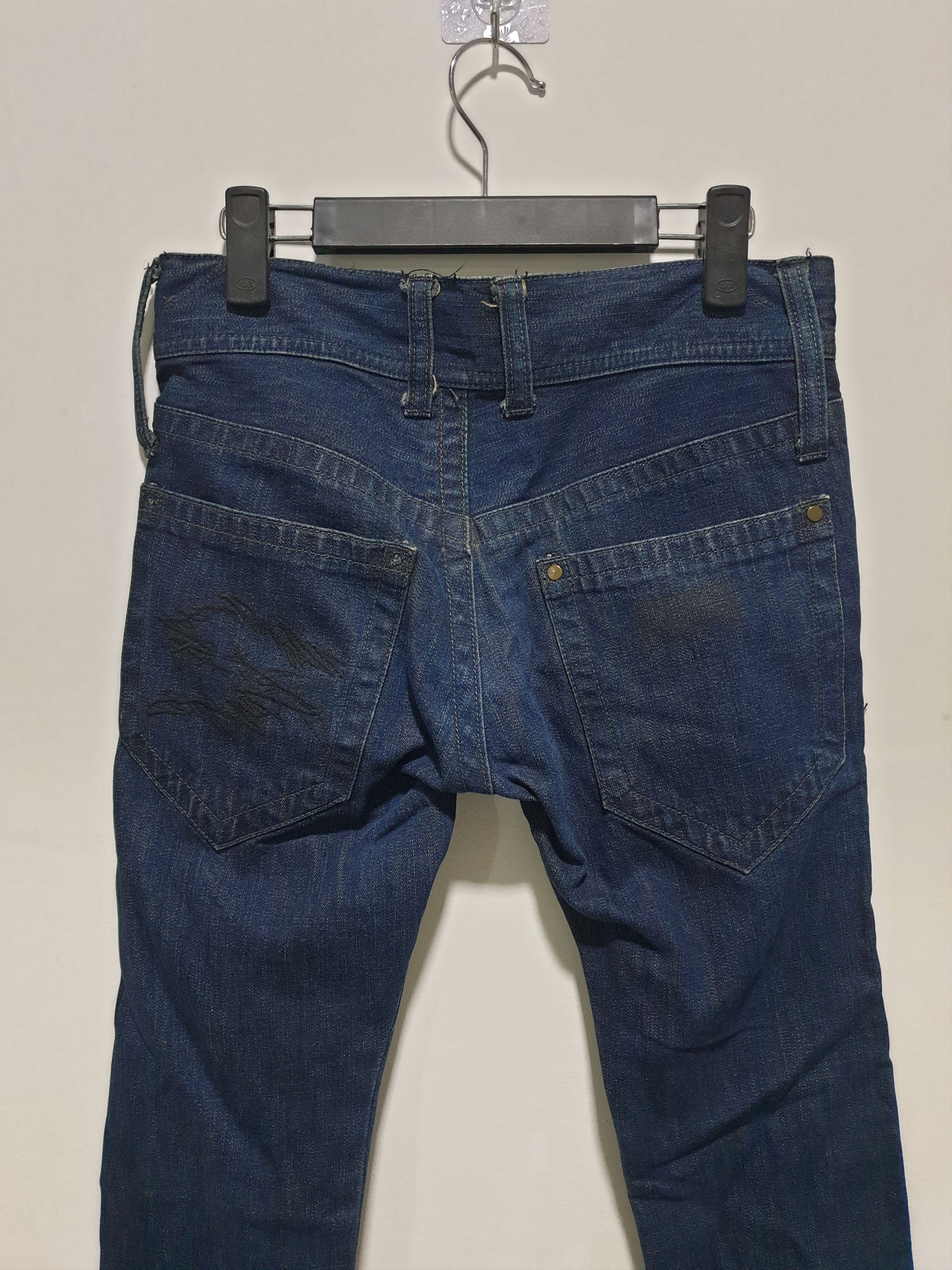 Japanese Brand 💥3 Japanese brand blue colour Denim Pant Size US 29 - 3 Thumbnail