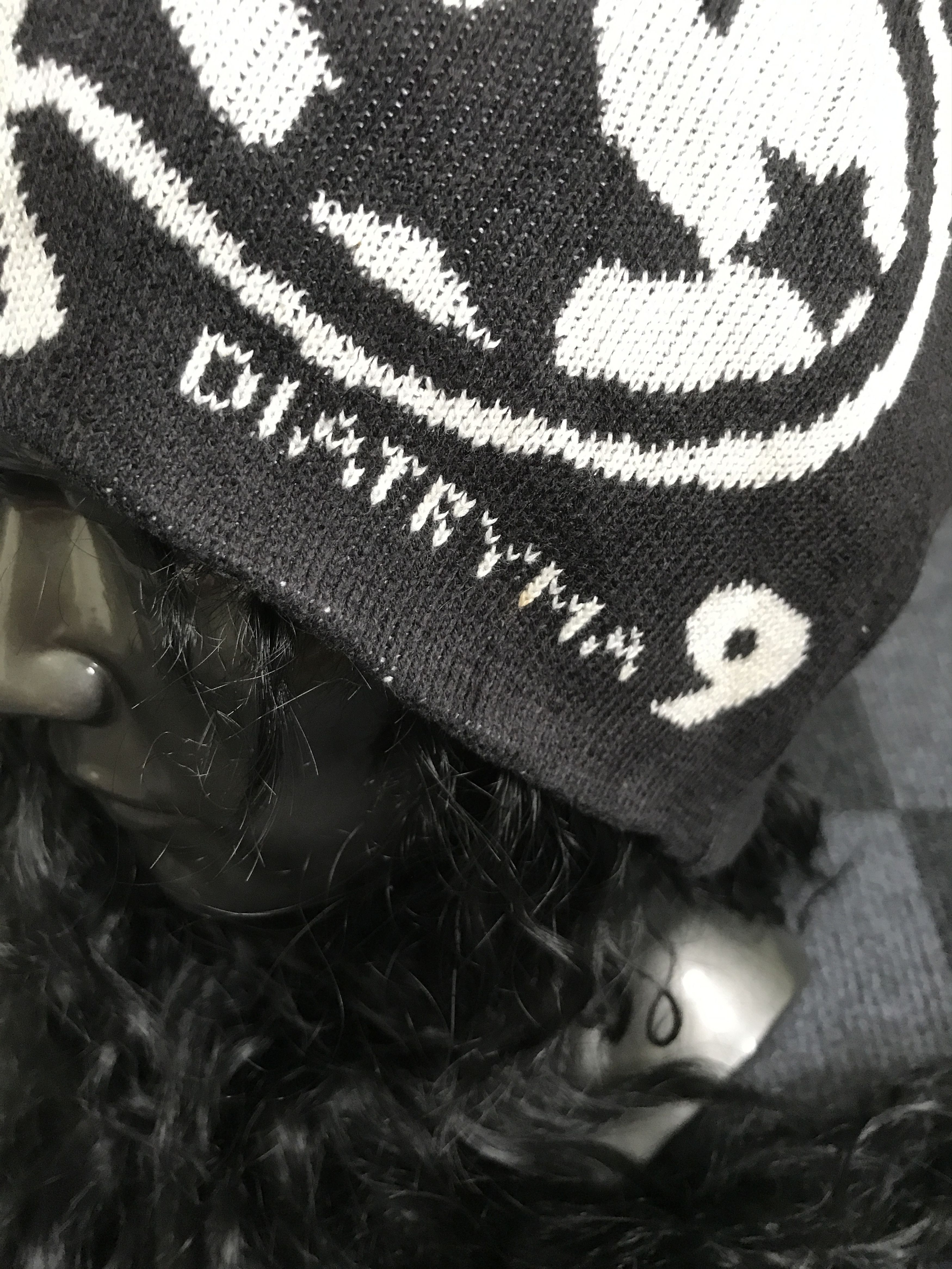 Other BSC90 Skull Spell Out Beanie Size ONE SIZE - 2 Thumbnail