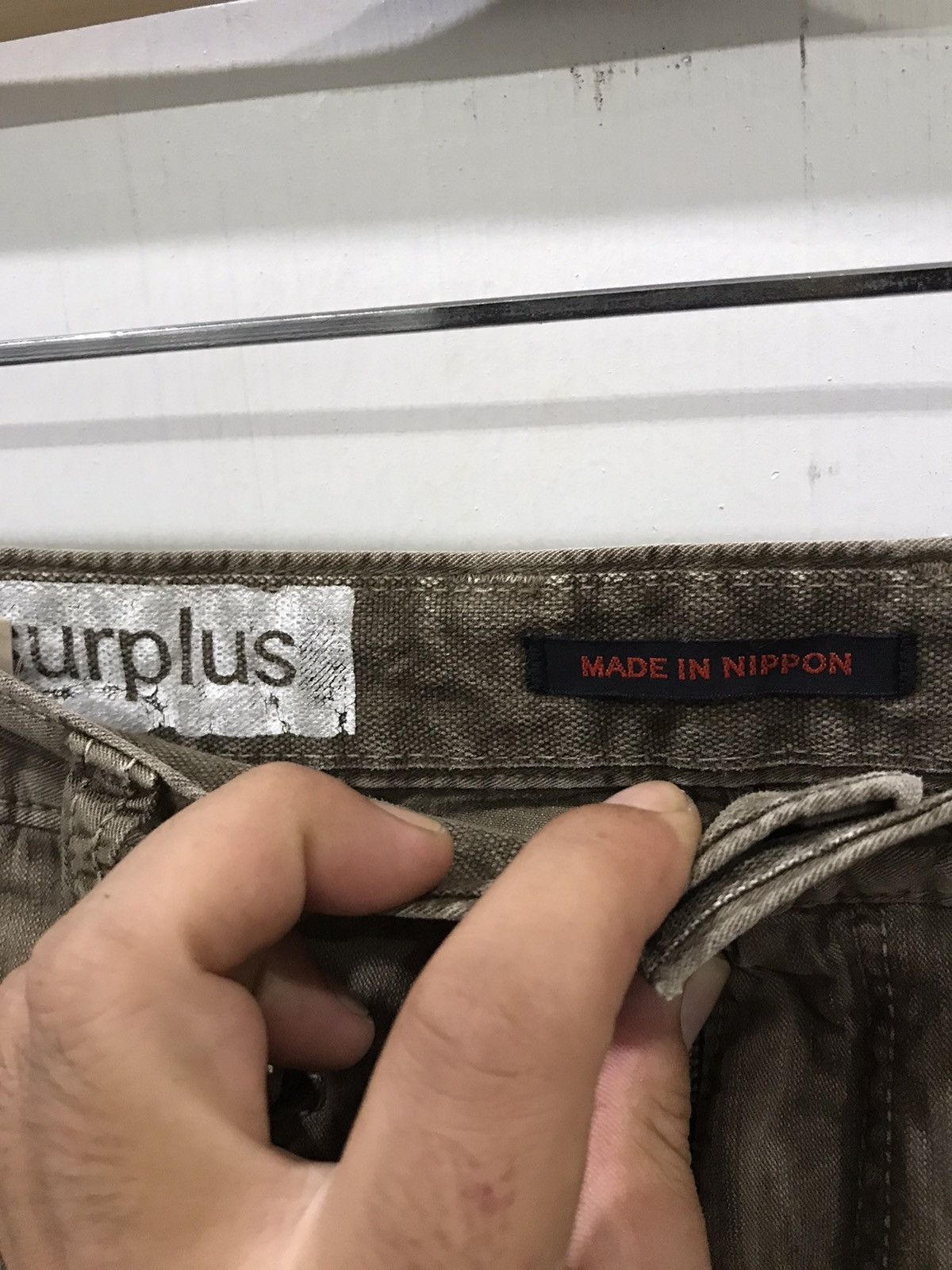Japanese Brand surplus X BLUE WAY Military Japan Vintage Pant Size US 31 - 10 Thumbnail