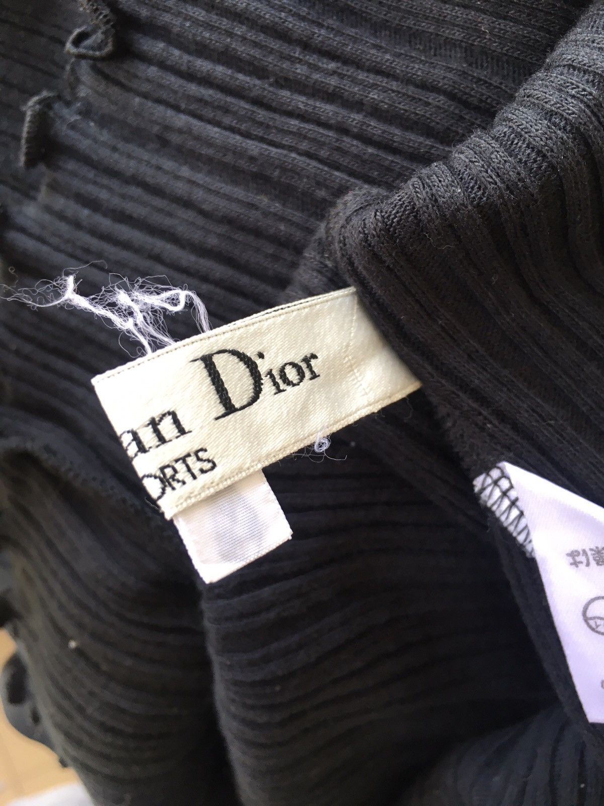 Dior × Vintage vintage christian dior sport black blouse Size M / US 6-8 / IT 42-44 - 6 Thumbnail