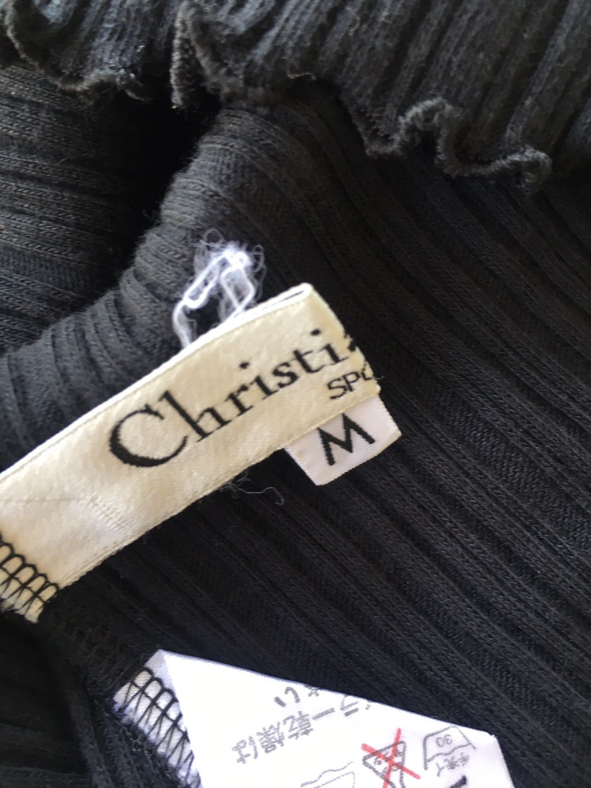 Dior × Vintage vintage christian dior sport black blouse Size M / US 6-8 / IT 42-44 - 5 Thumbnail