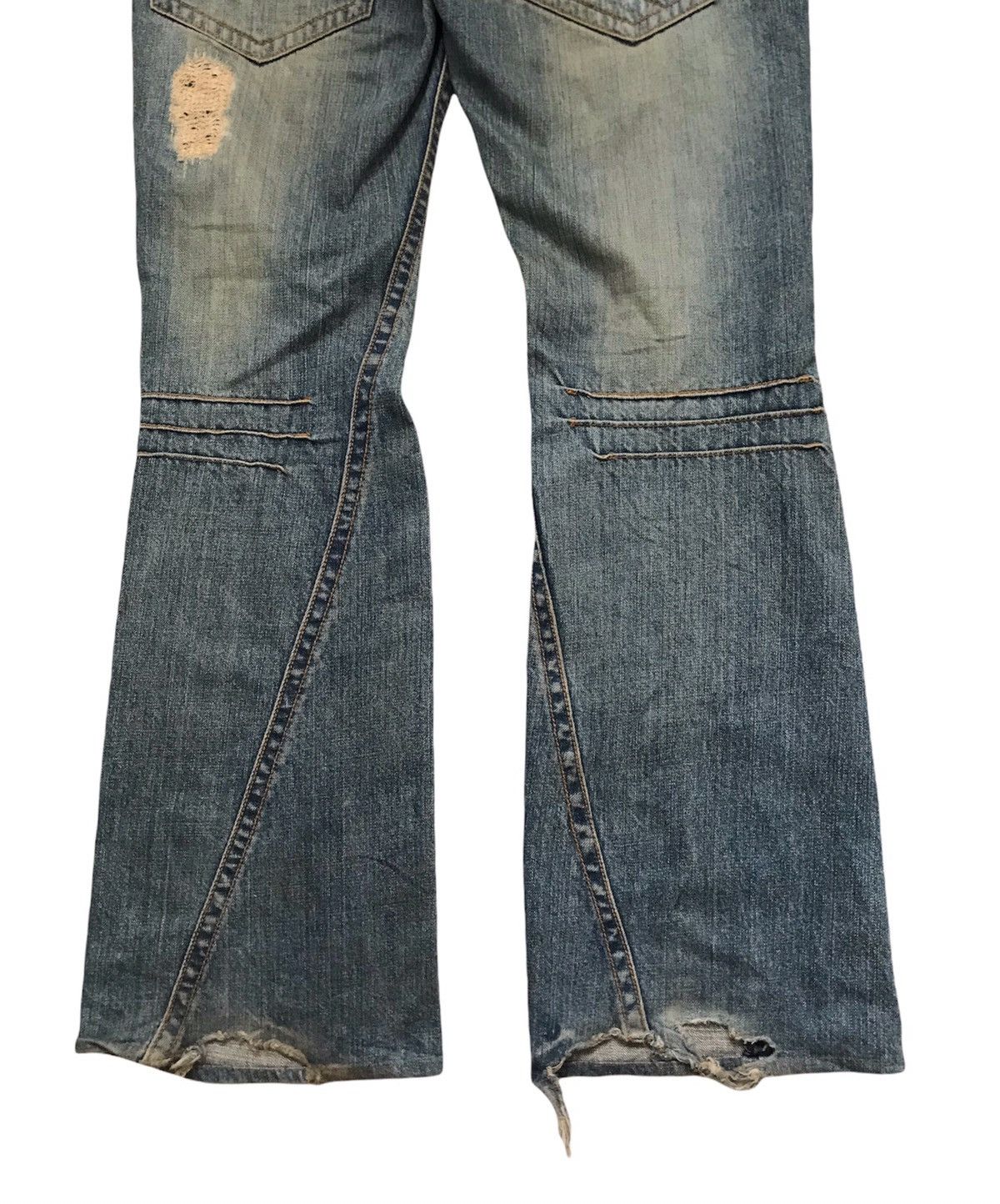 JACKROSE JACK ROSE FLARE DISTRESSED JEANS Size US 30 / EU 46 - 6 Thumbnail