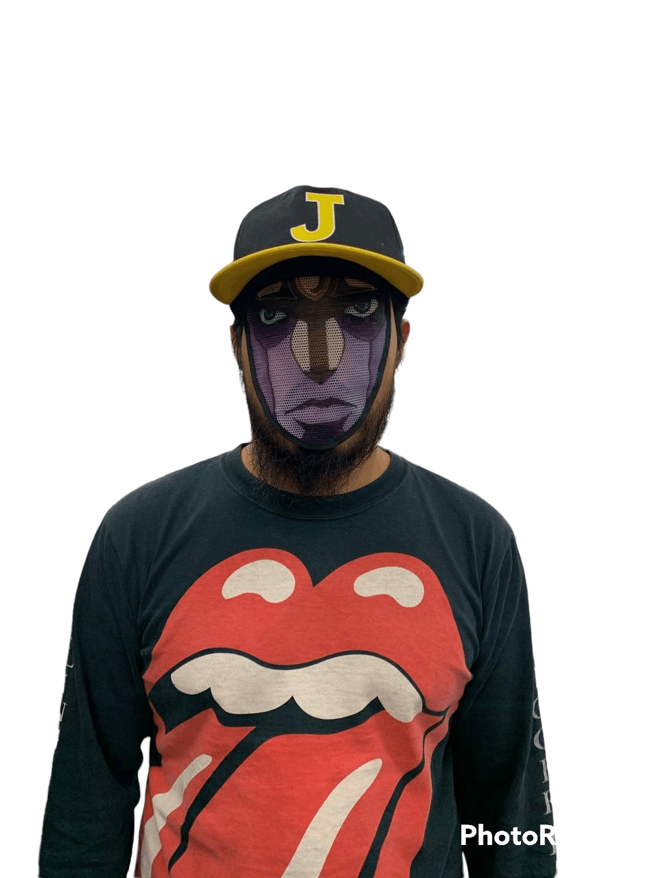 Anime × Cartoon Network JOJO BIZARRE CHARACRER HERO MESH MASK HAT Size ONE SIZE - 1 Thumbnail