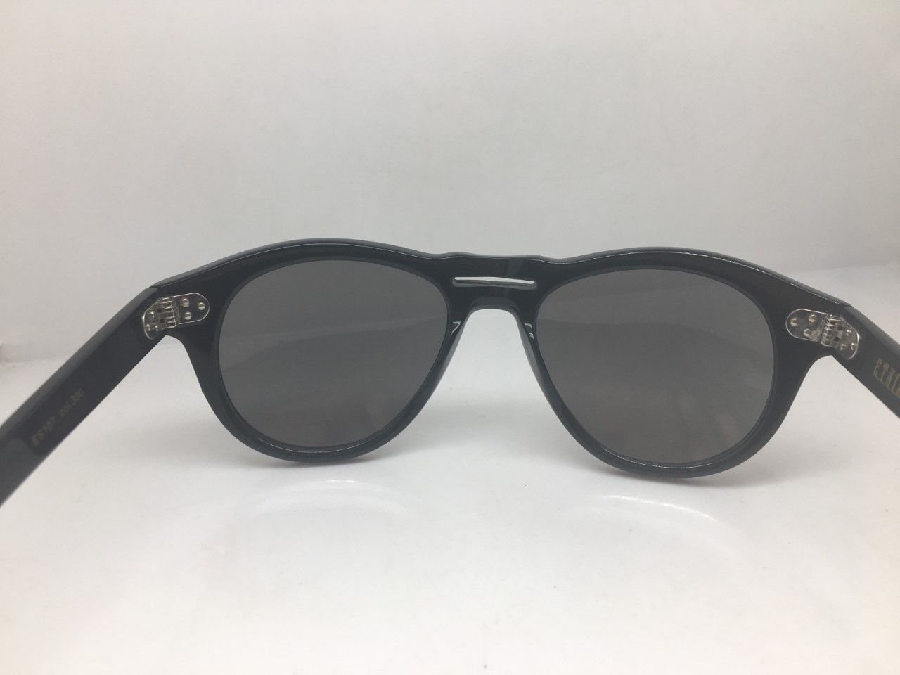 Vintage MOD CLASSIC IVY LEAGUE ARISTOCRAT HANDMADE SUNGLASSES BLACK Size ONE SIZE - 7 Thumbnail