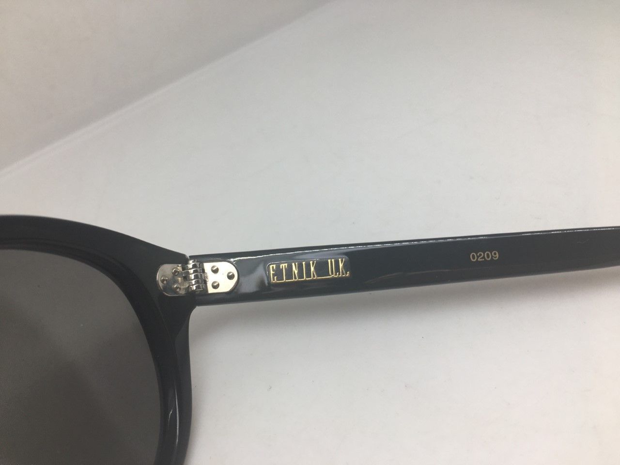 Vintage MOD CLASSIC IVY LEAGUE ARISTOCRAT HANDMADE SUNGLASSES BLACK Size ONE SIZE - 4 Thumbnail